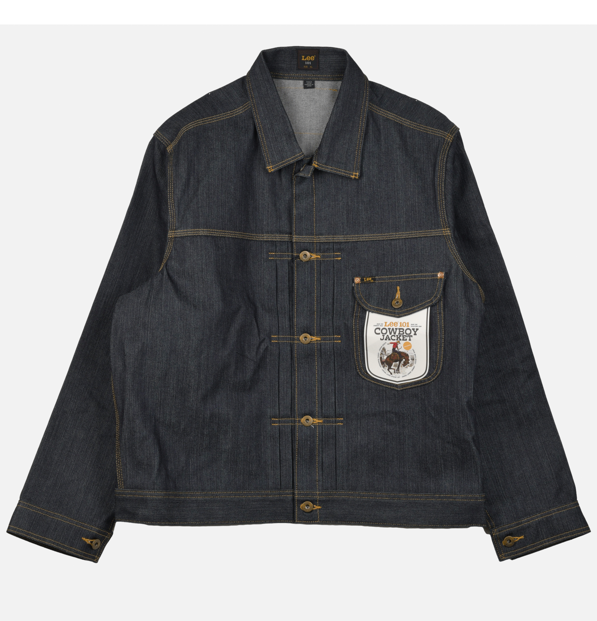 Lee 101 Boxy Cowboy Jacket Dry Blue