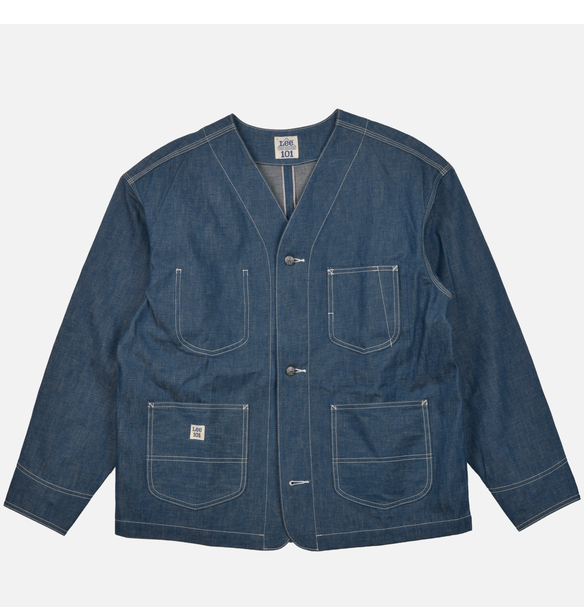 Lee 101 31jr Chore Coat Raw Blue
