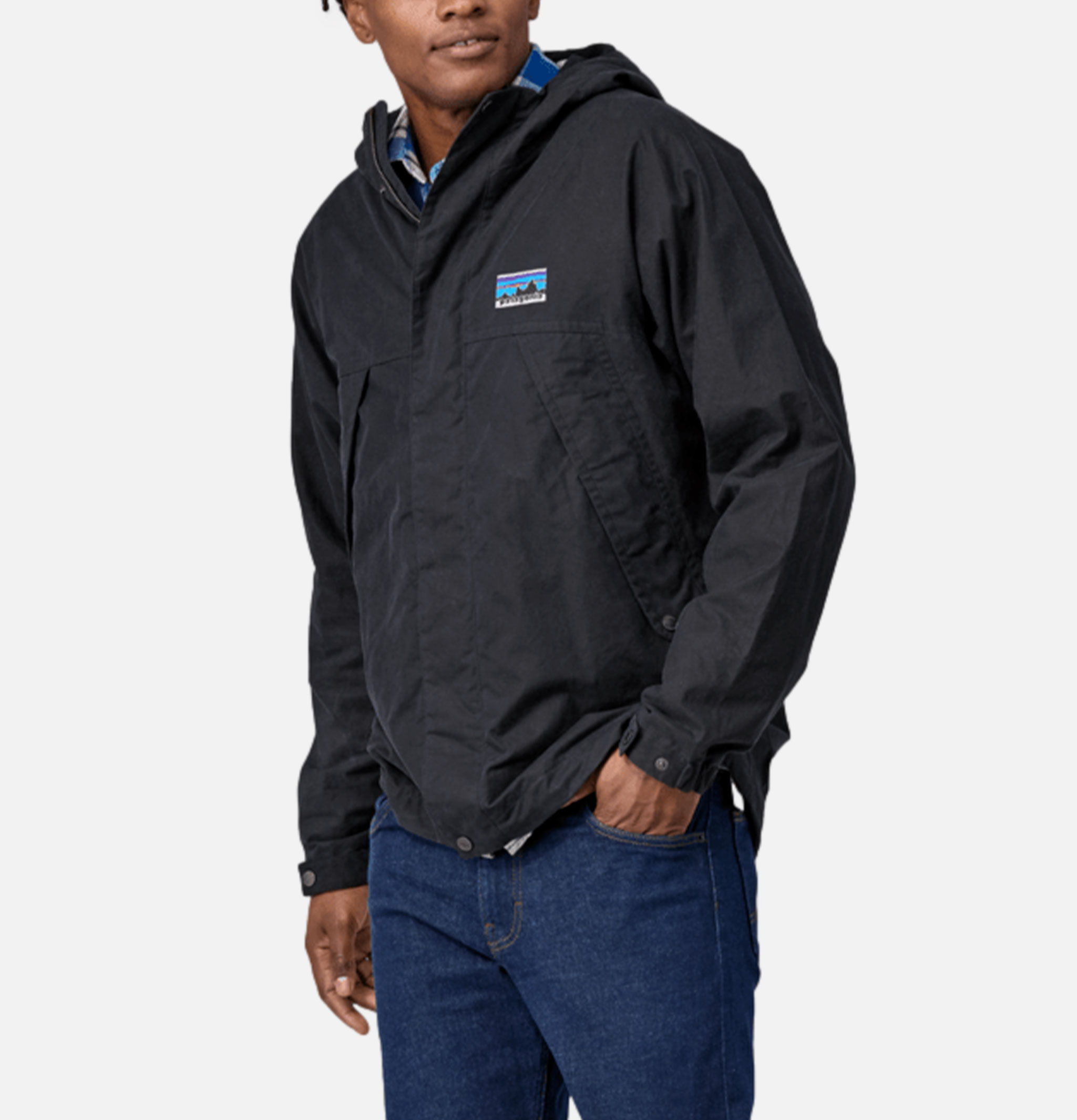 Patagonia Waxed Cotton Jacket Pitch Blue