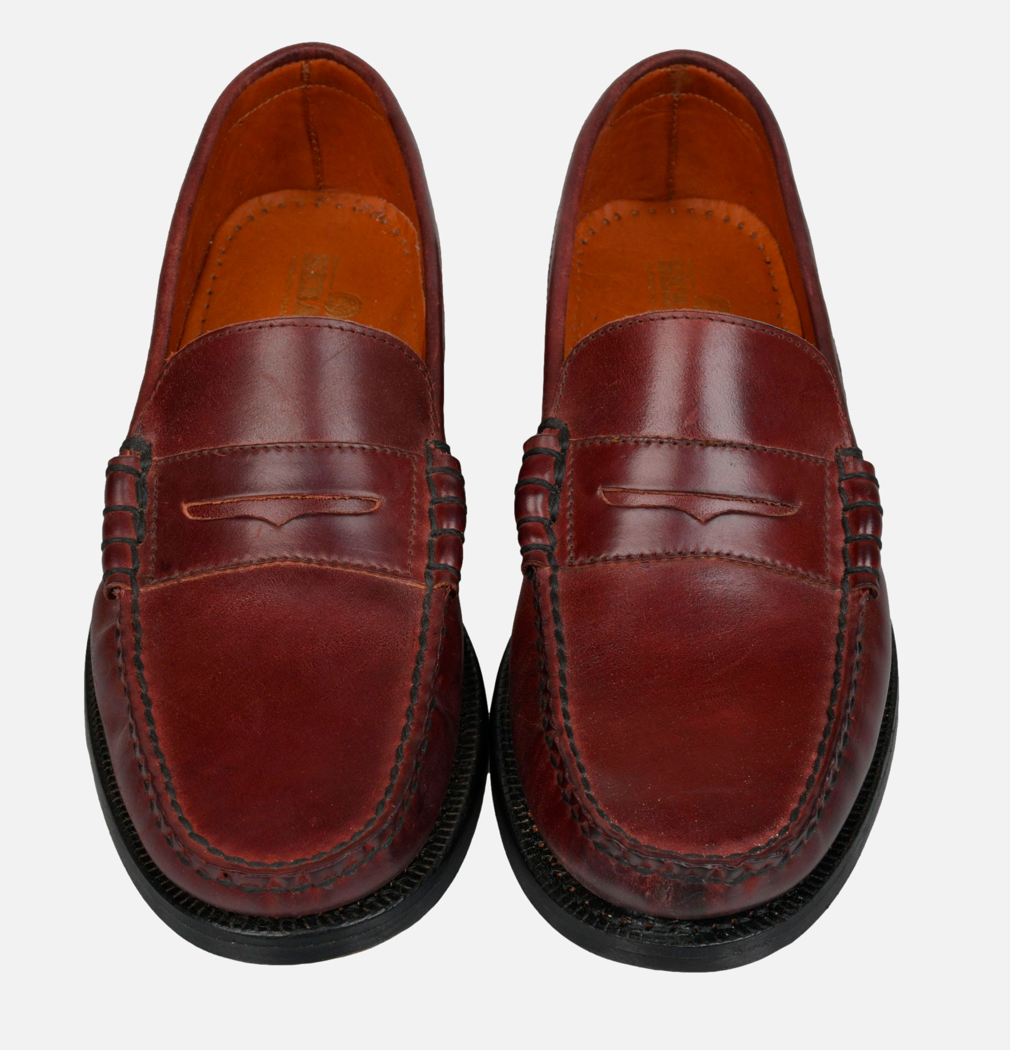 Sebago Classic Dan Shell Cordovan Burgundy