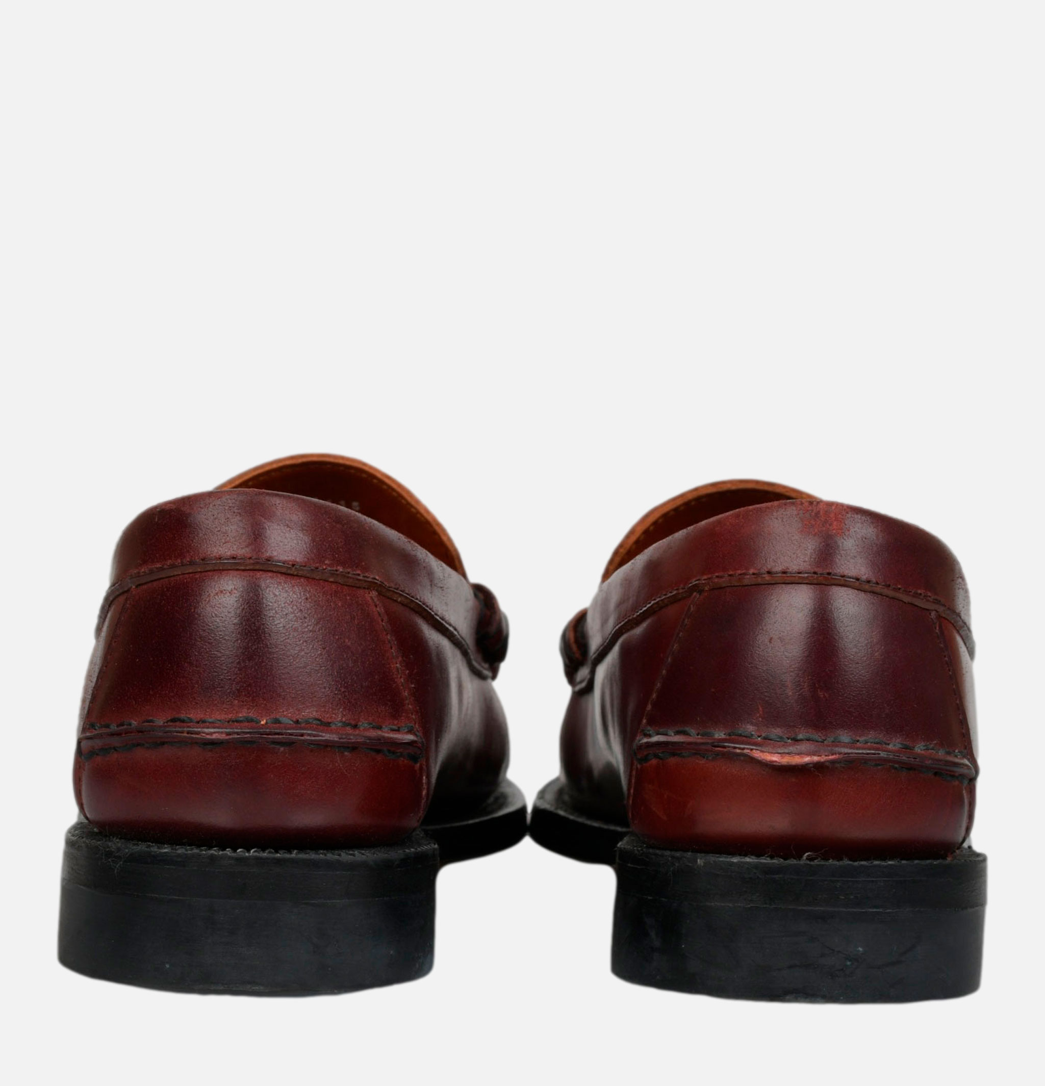 Sebago Classic Dan Shell Cordovan Burgundy