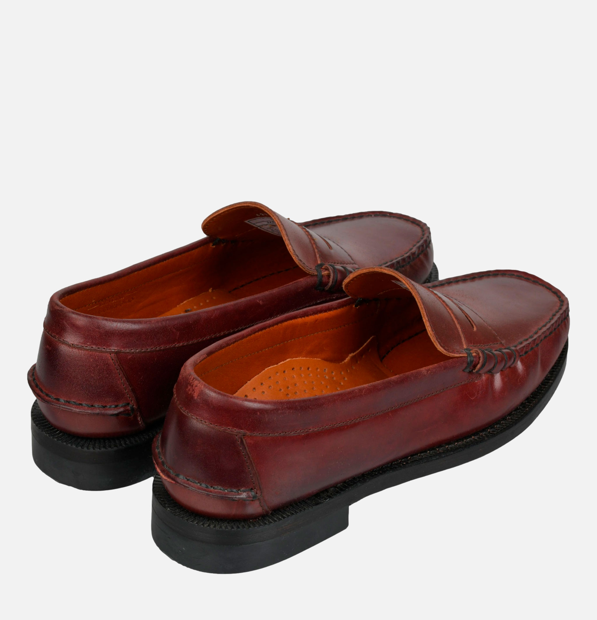 Sebago Classic Dan Shell Cordovan Burgundy