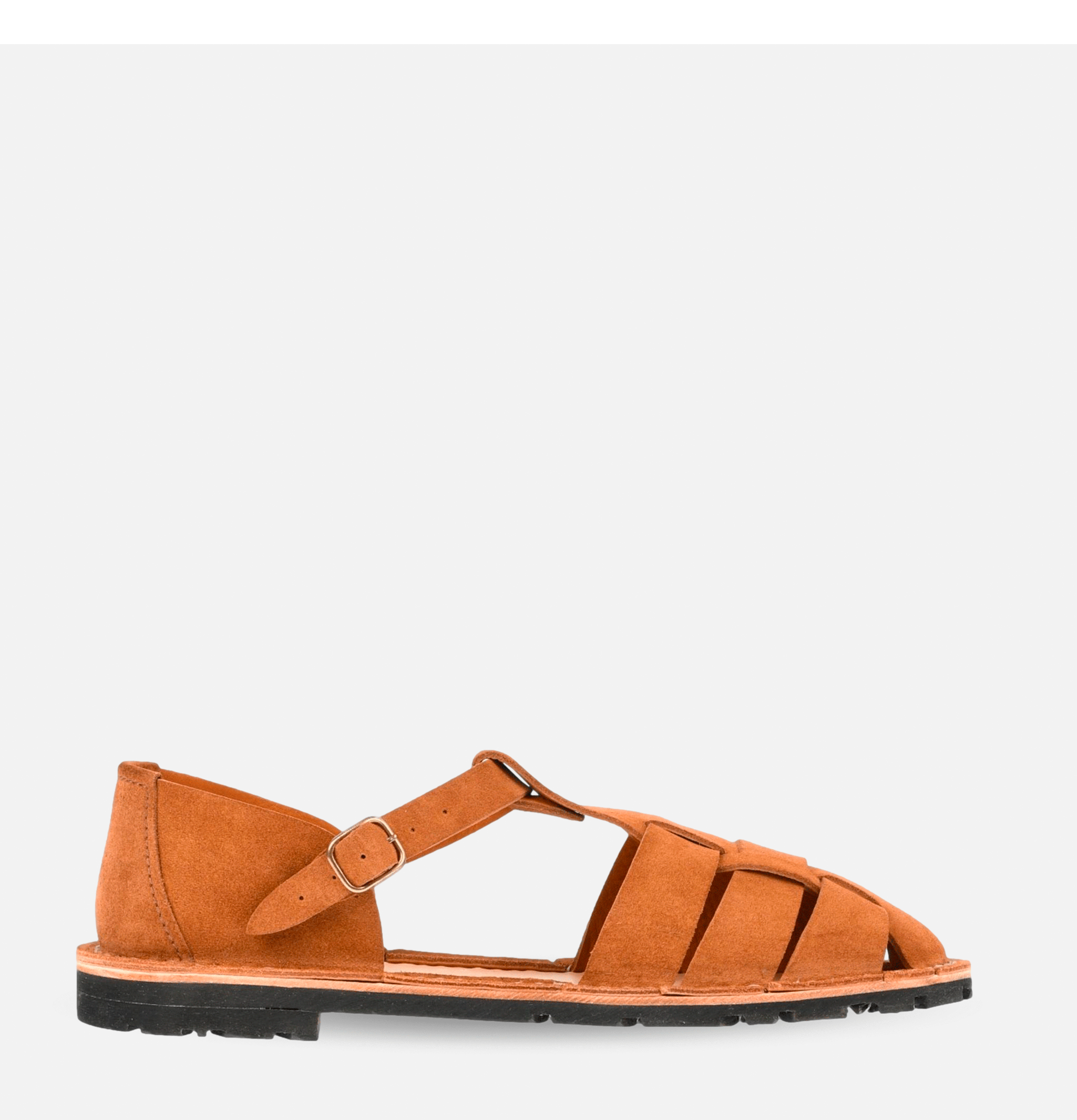 Steve Mono Chaussures Artisanal Sandal Cognac