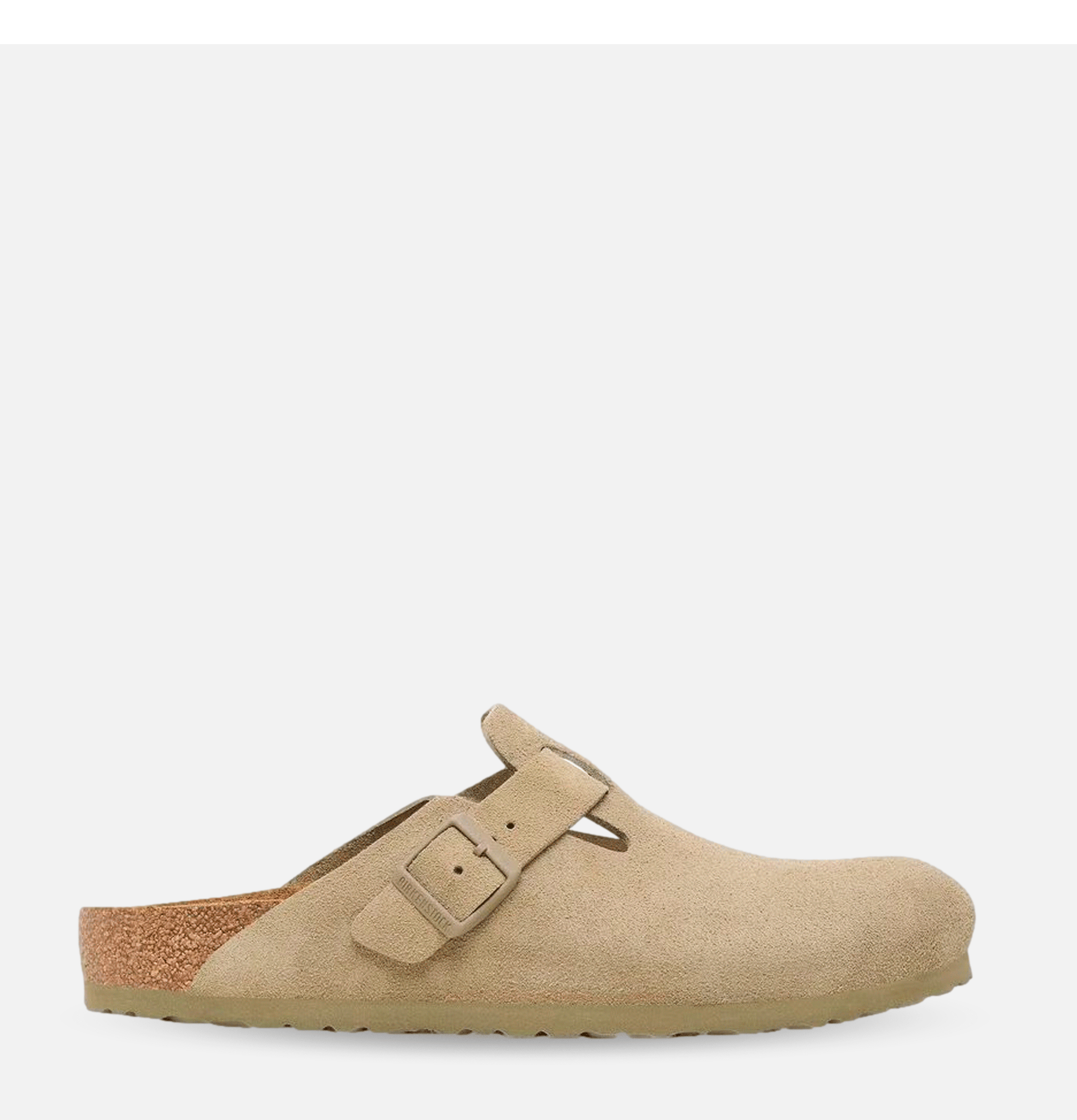 Birkenstock Boston Narrow Faded Étroite Khaki