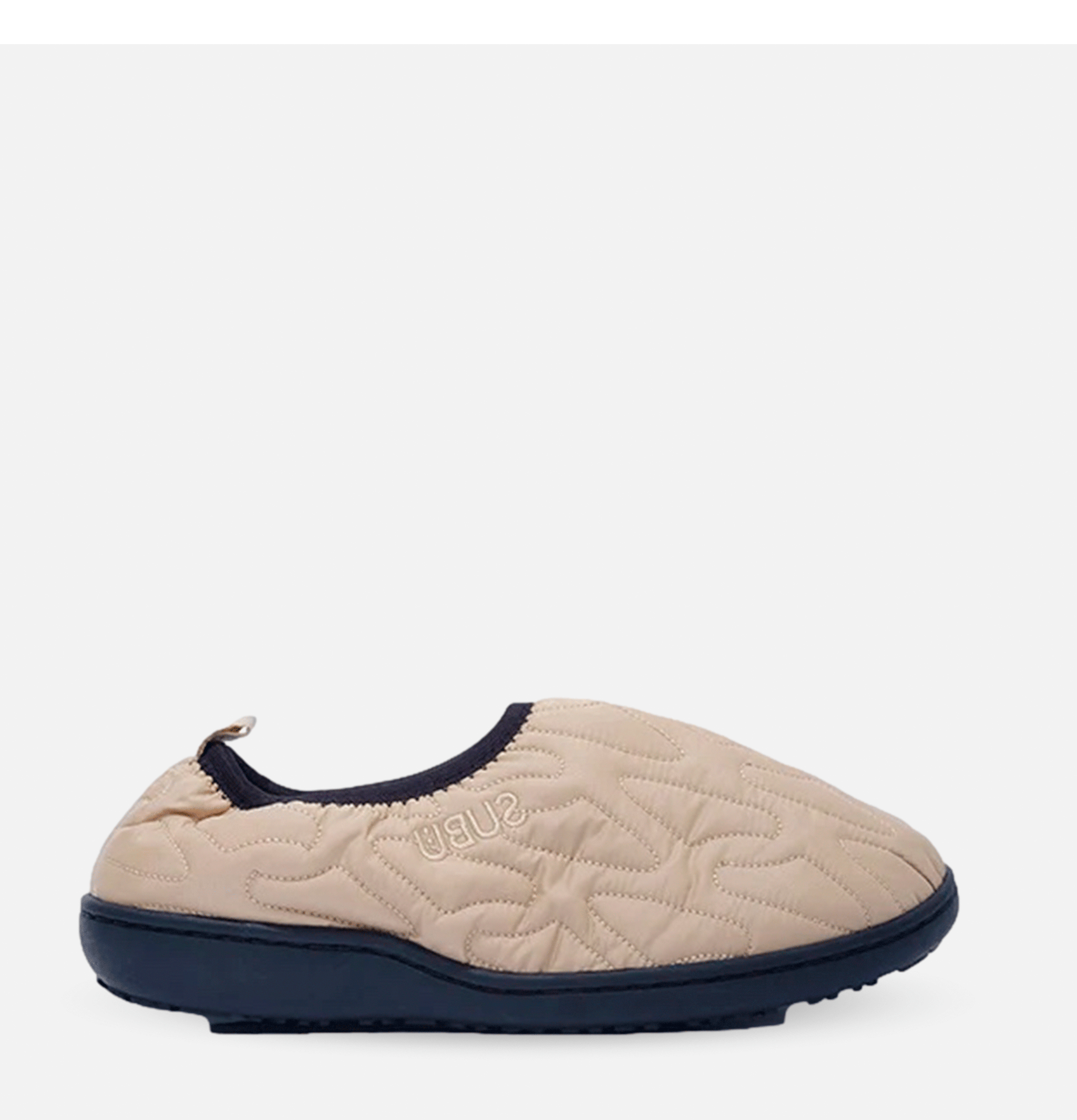 Subu Tokyo Packable Outline Beige Slippers