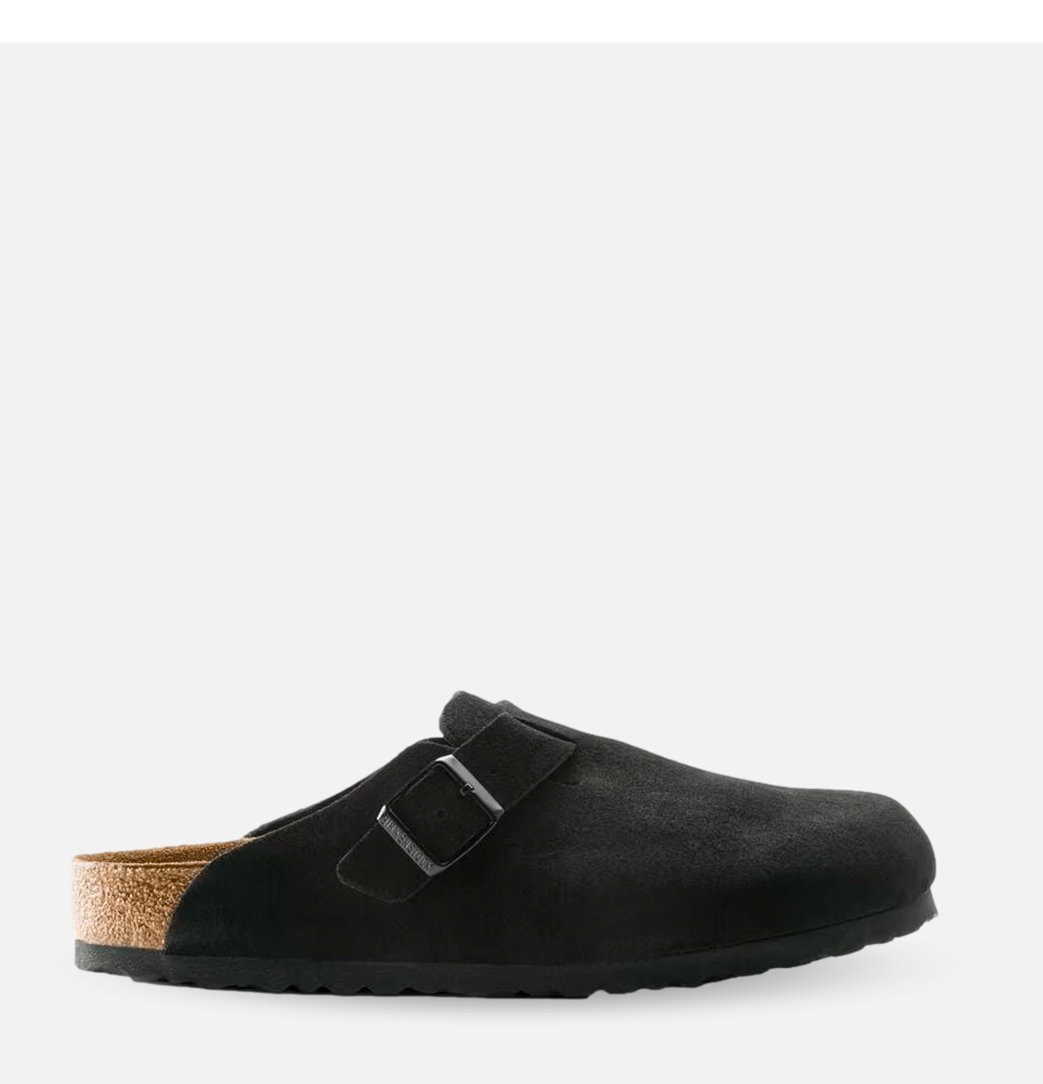 Birkenstock Boston Narrow Softbed Straight Black