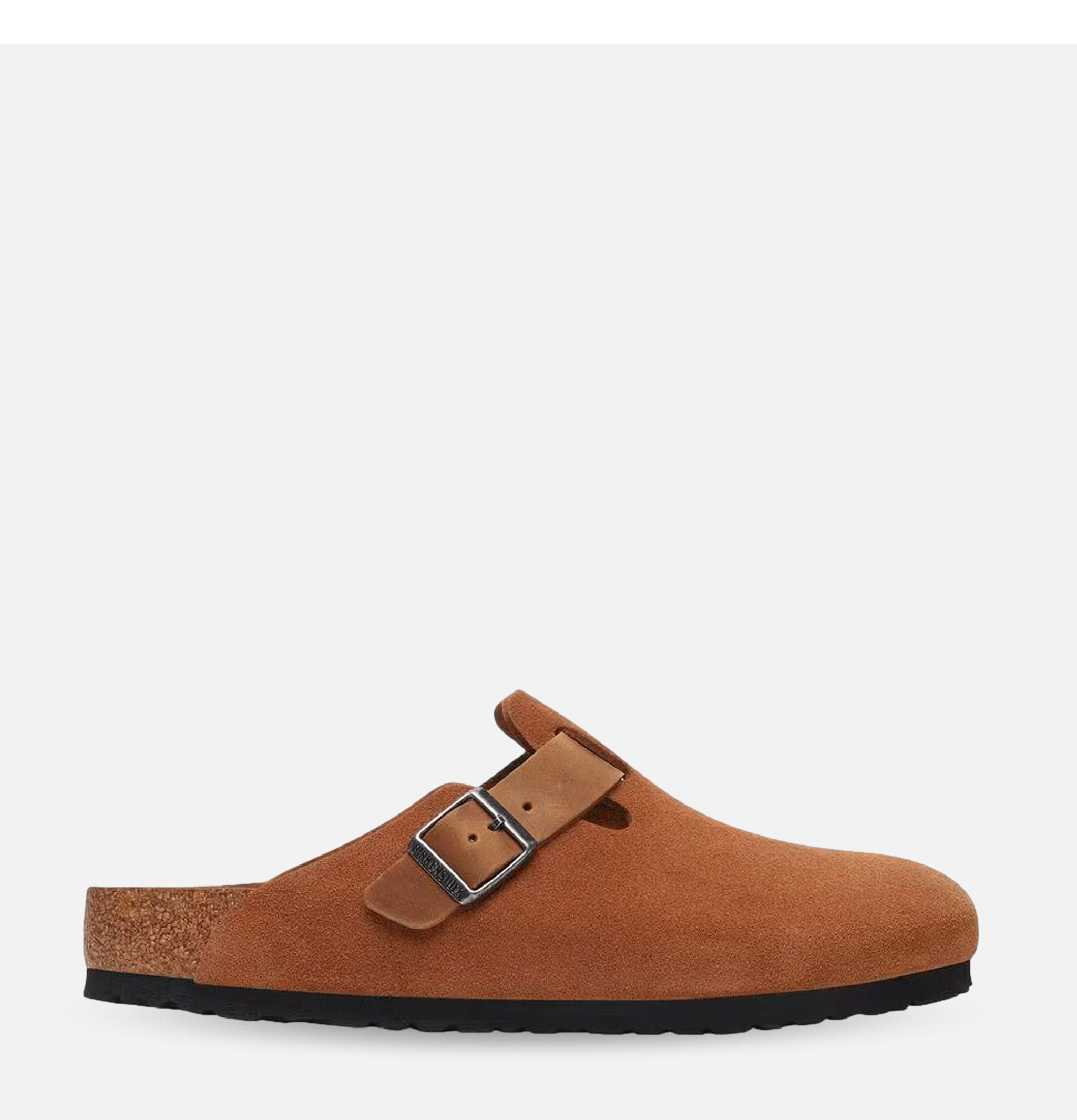 Birkenstock Boston Narrow Straight Cognac