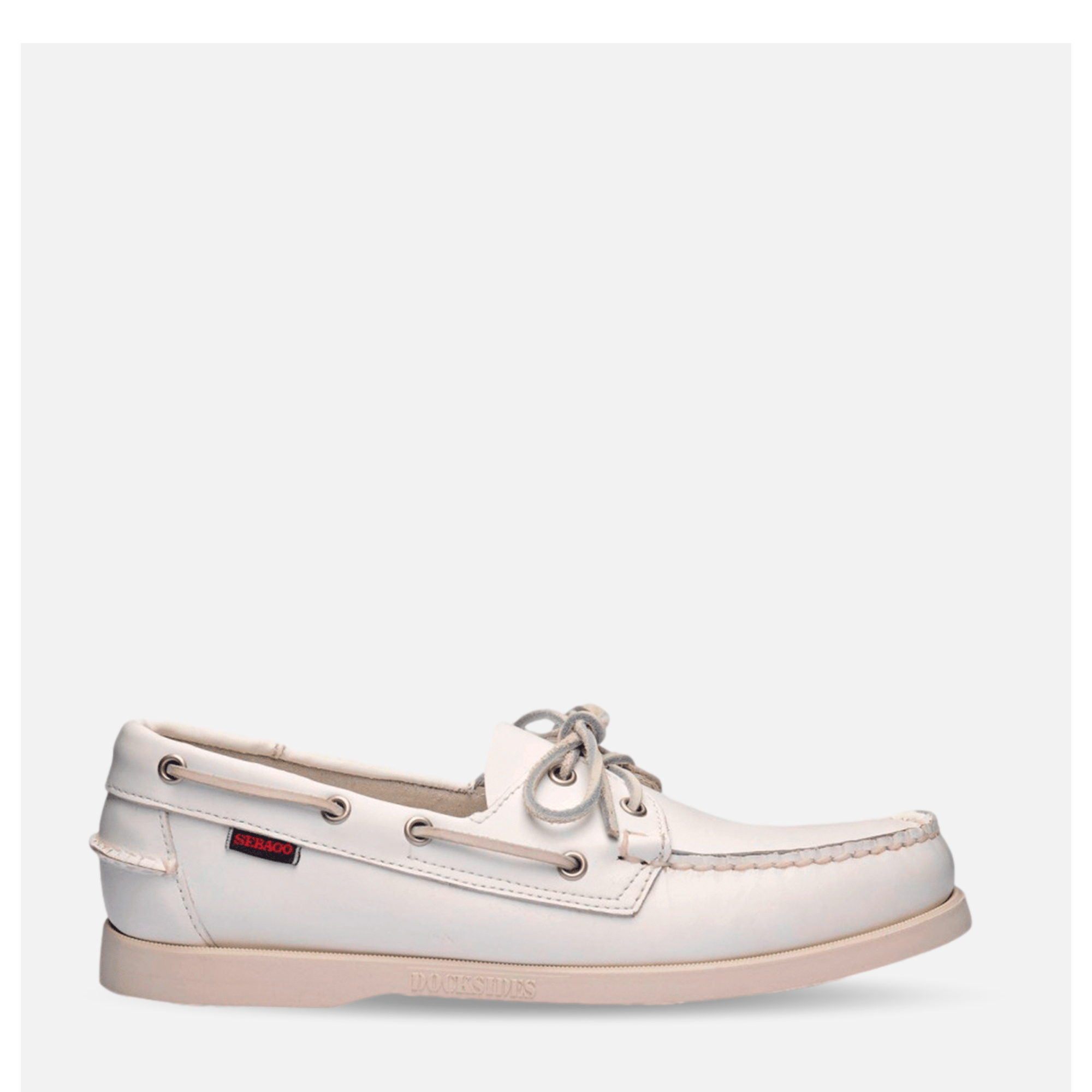 Sebago | Loafers Docksides White | Royalcheese Paris - Royalcheese