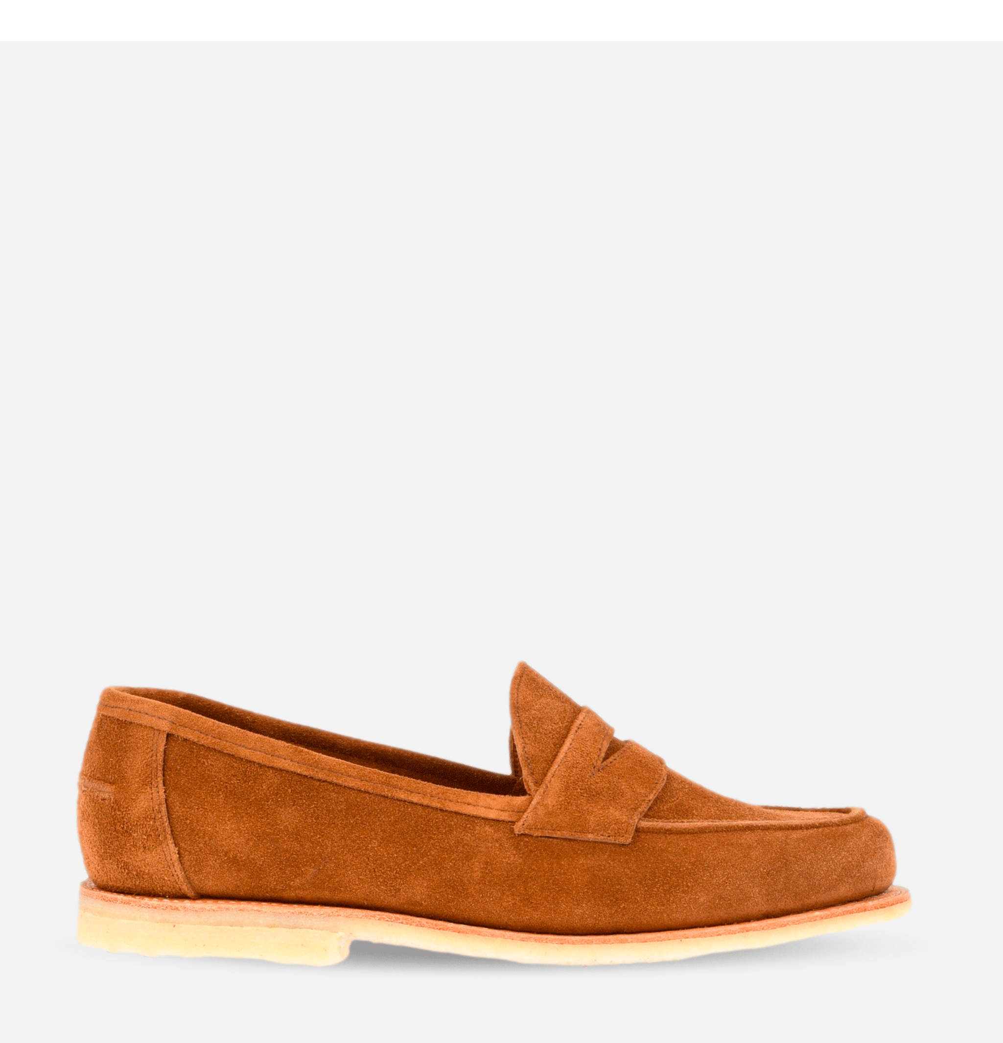 Sanders Edwin Penny Loafer Tobacco
