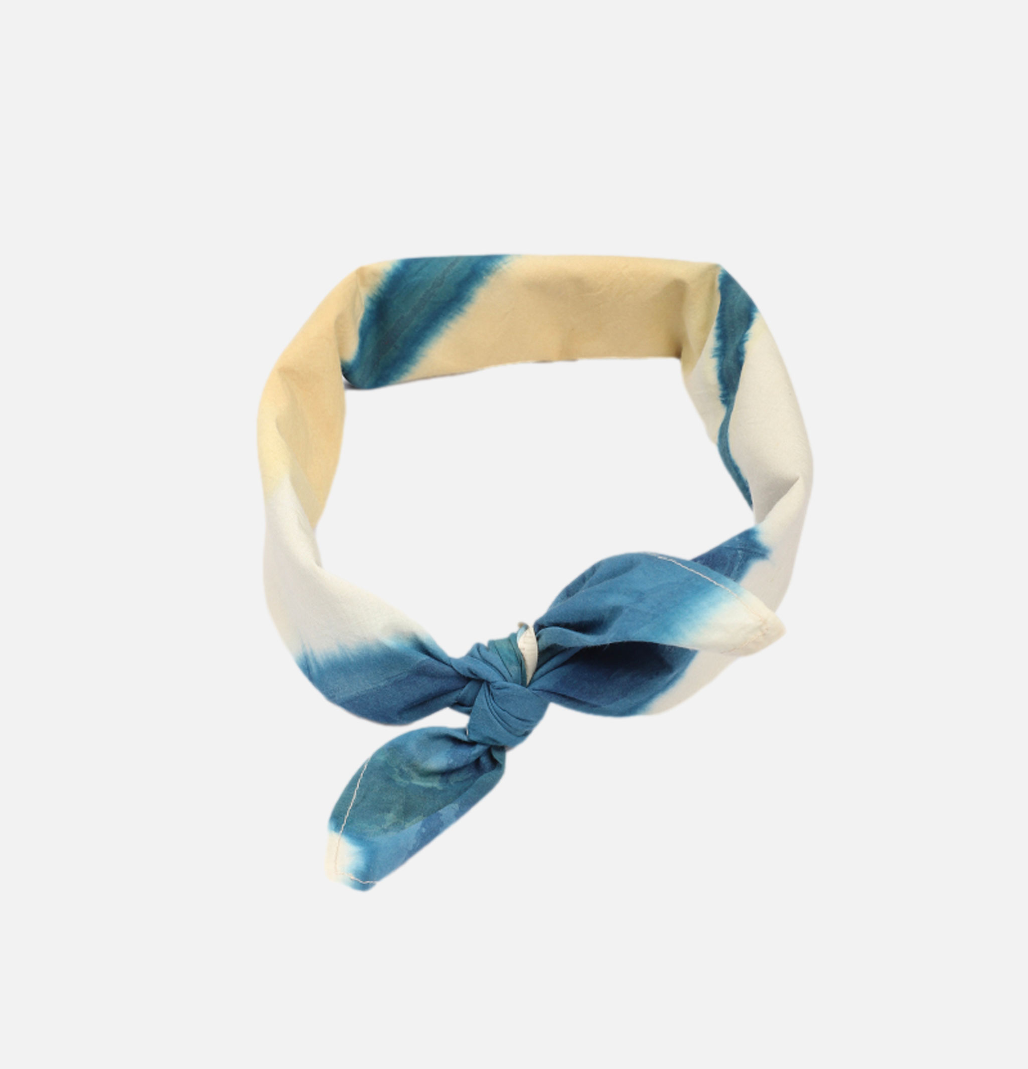 Kardo Bandana Clamp Dyeing Yellow