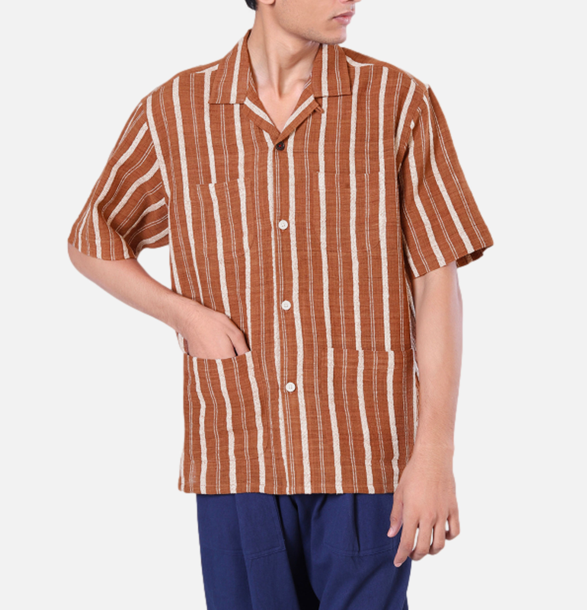 Kardo Chemise Pedro Marron