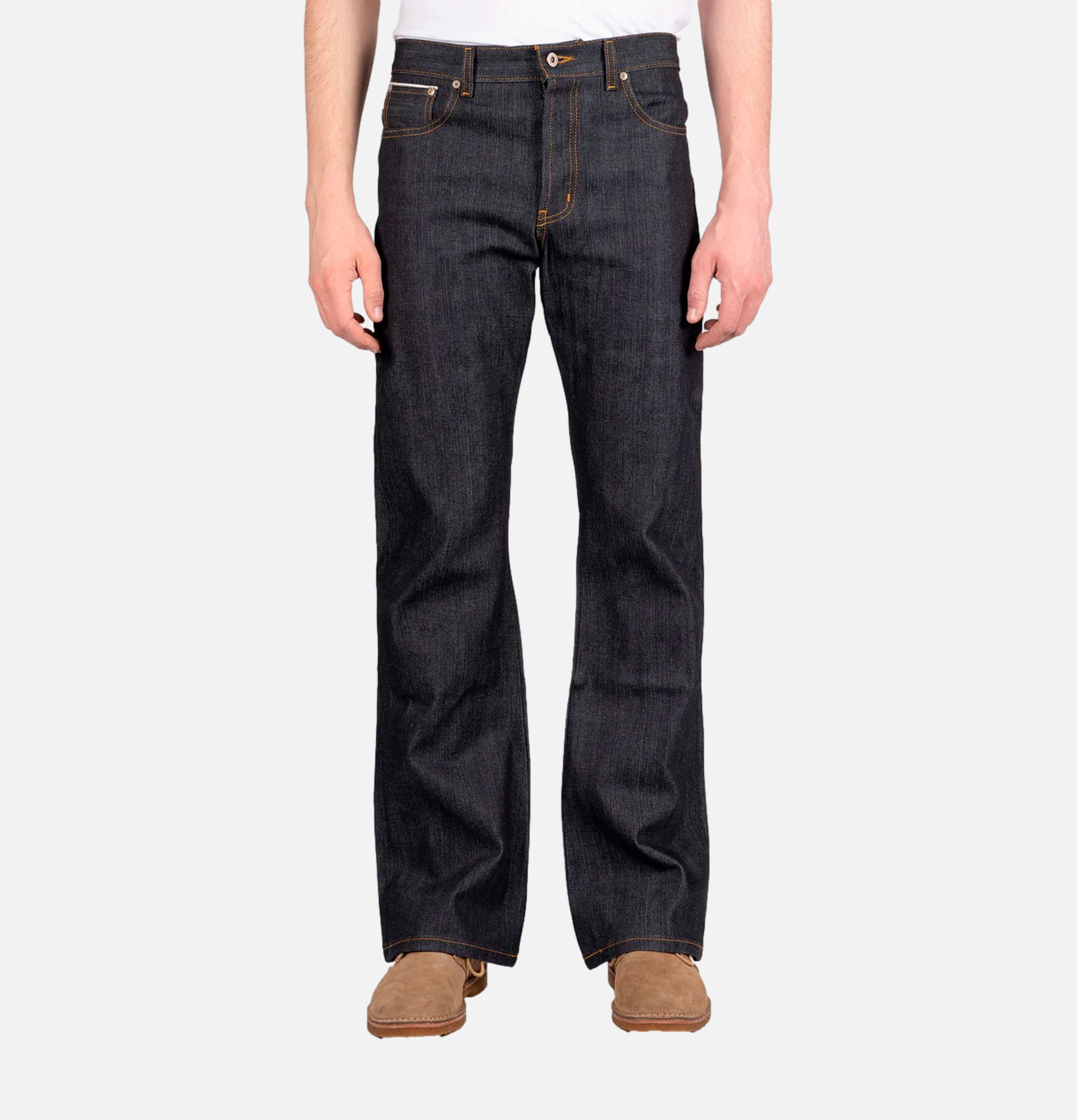 Naked & Famous Jean Groovy Guy - Japanese Selvedge in Left Hand Twill