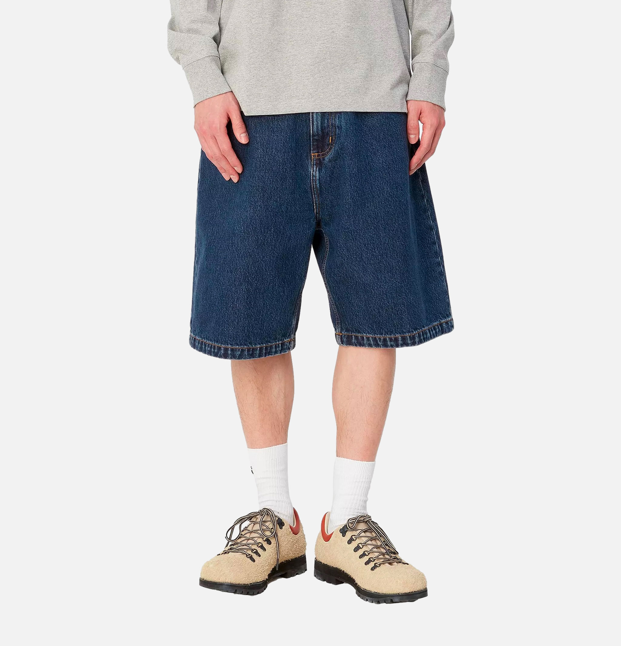 Carhartt WIP Brandon Short Blue Stone Washed
