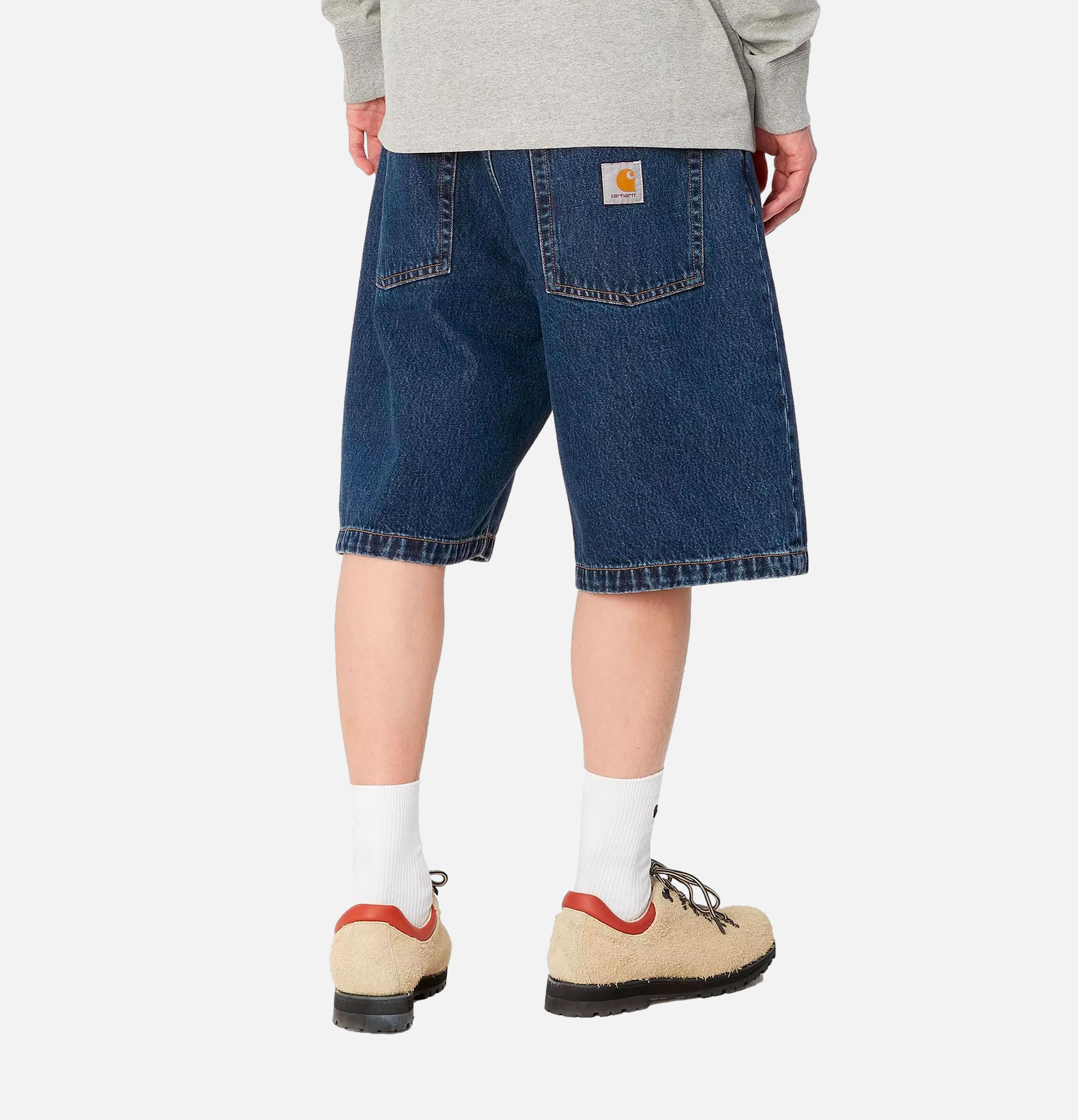 Carhartt WIP Brandon Short Blue Stone Washed