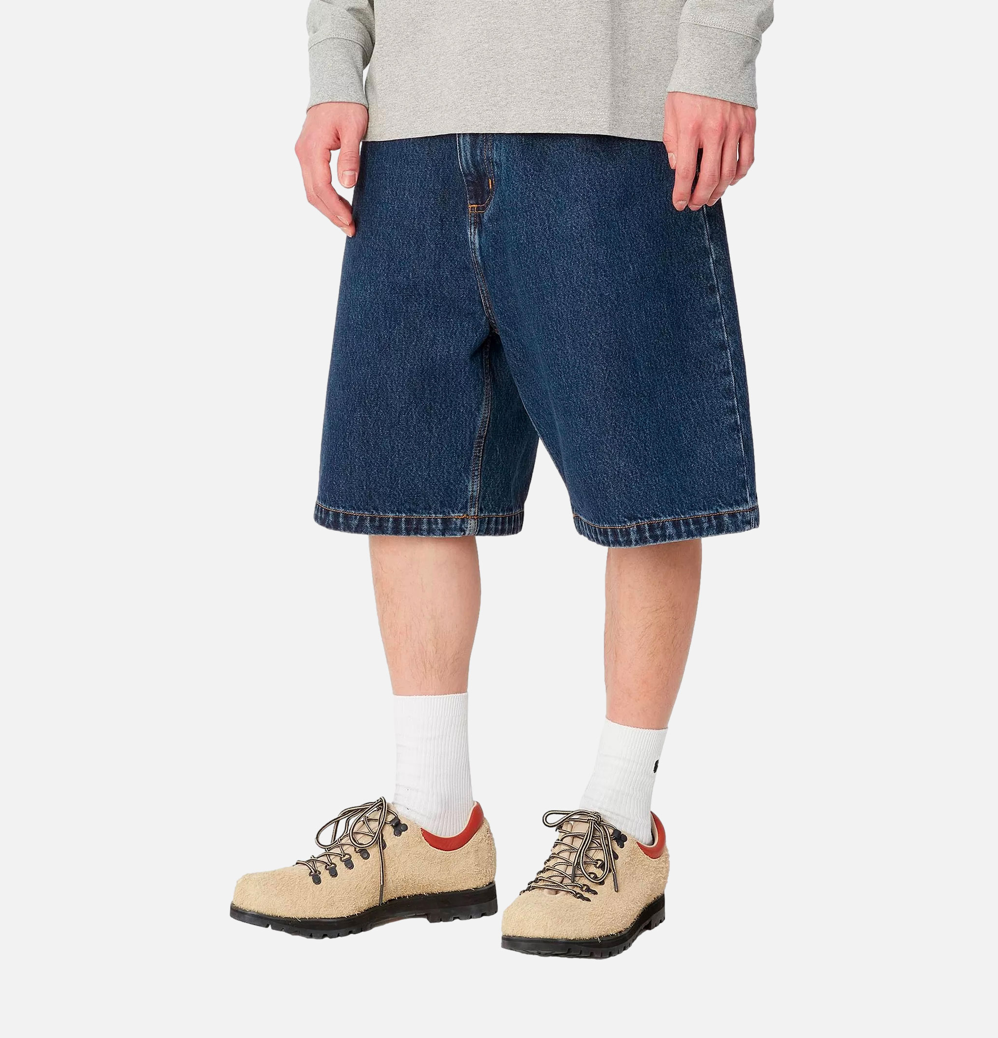 Carhartt WIP Brandon Short Blue Stone Washed