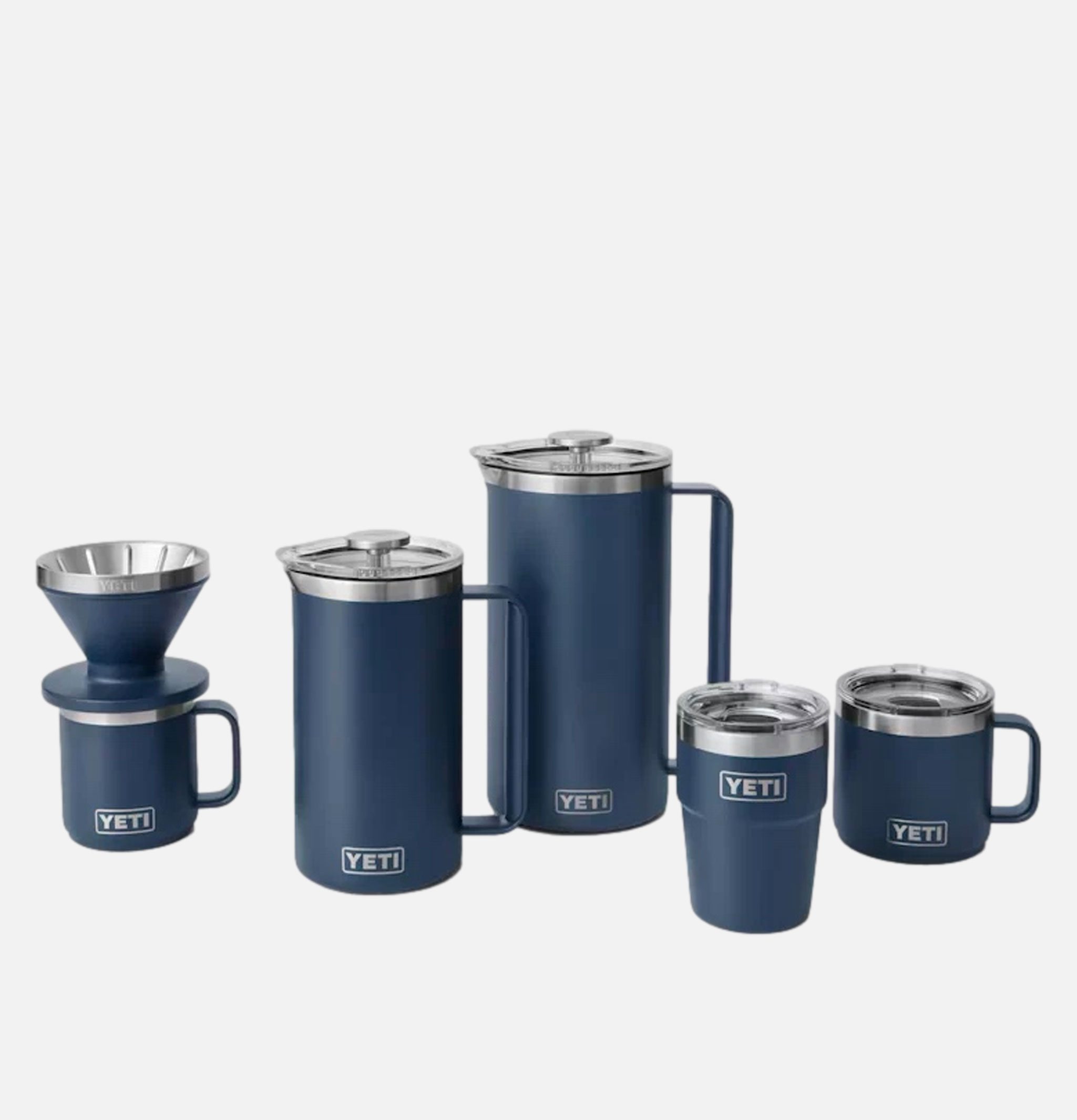 Yeti Rambler Pour Over Navy