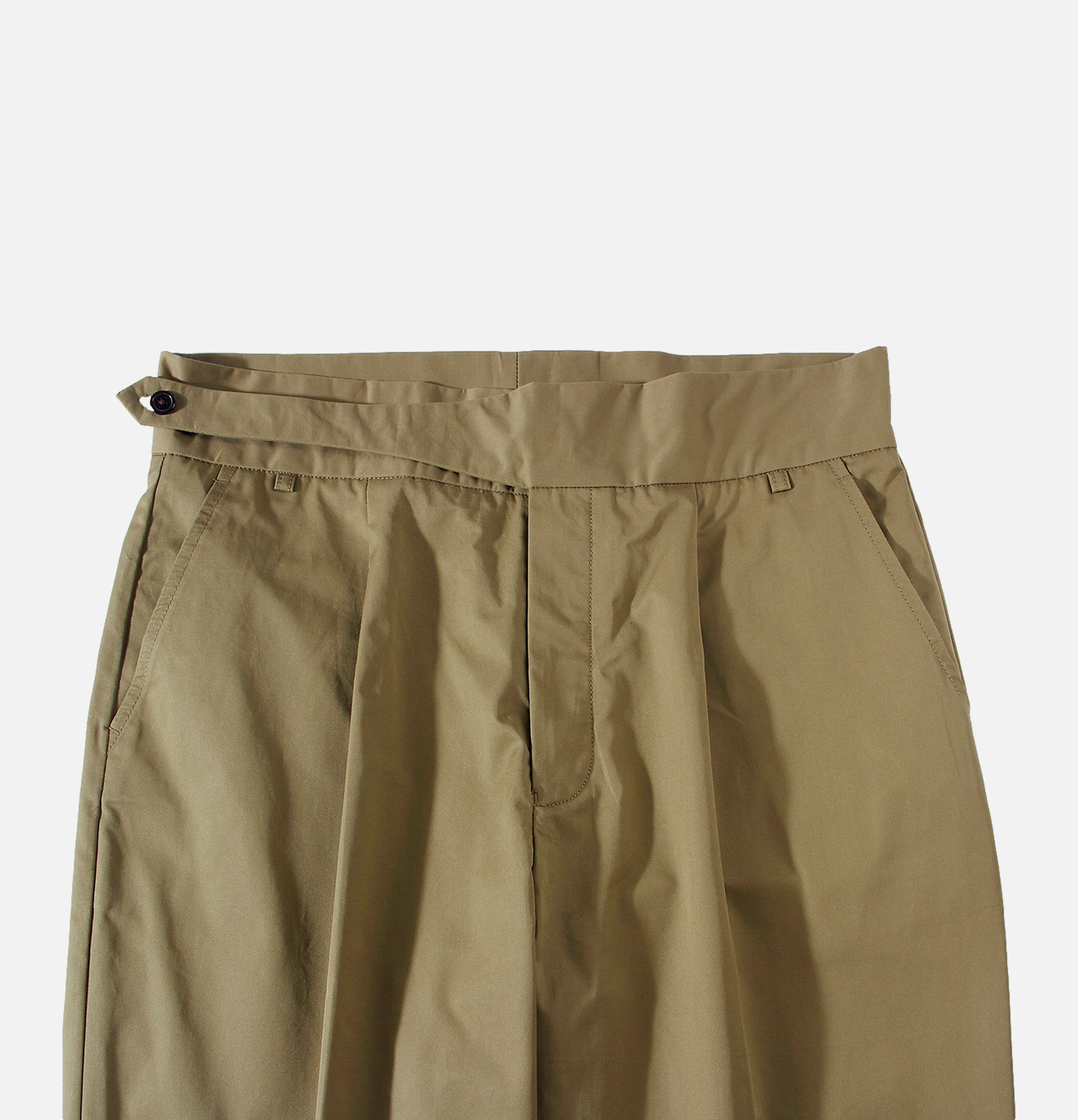 Standard Types Side button pants - ST004 Khaki