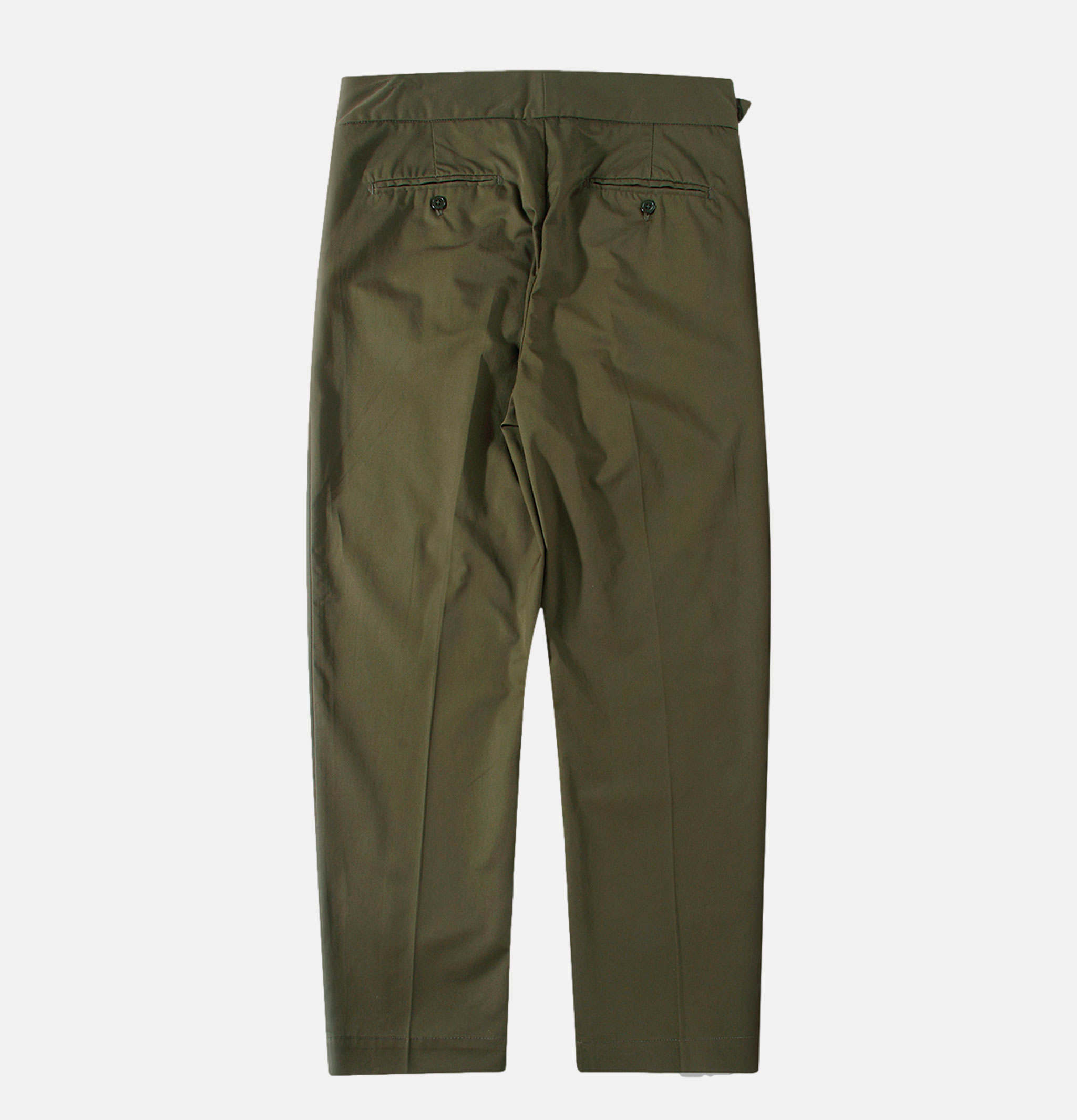 Standard Types Side button pants - ST004 Green