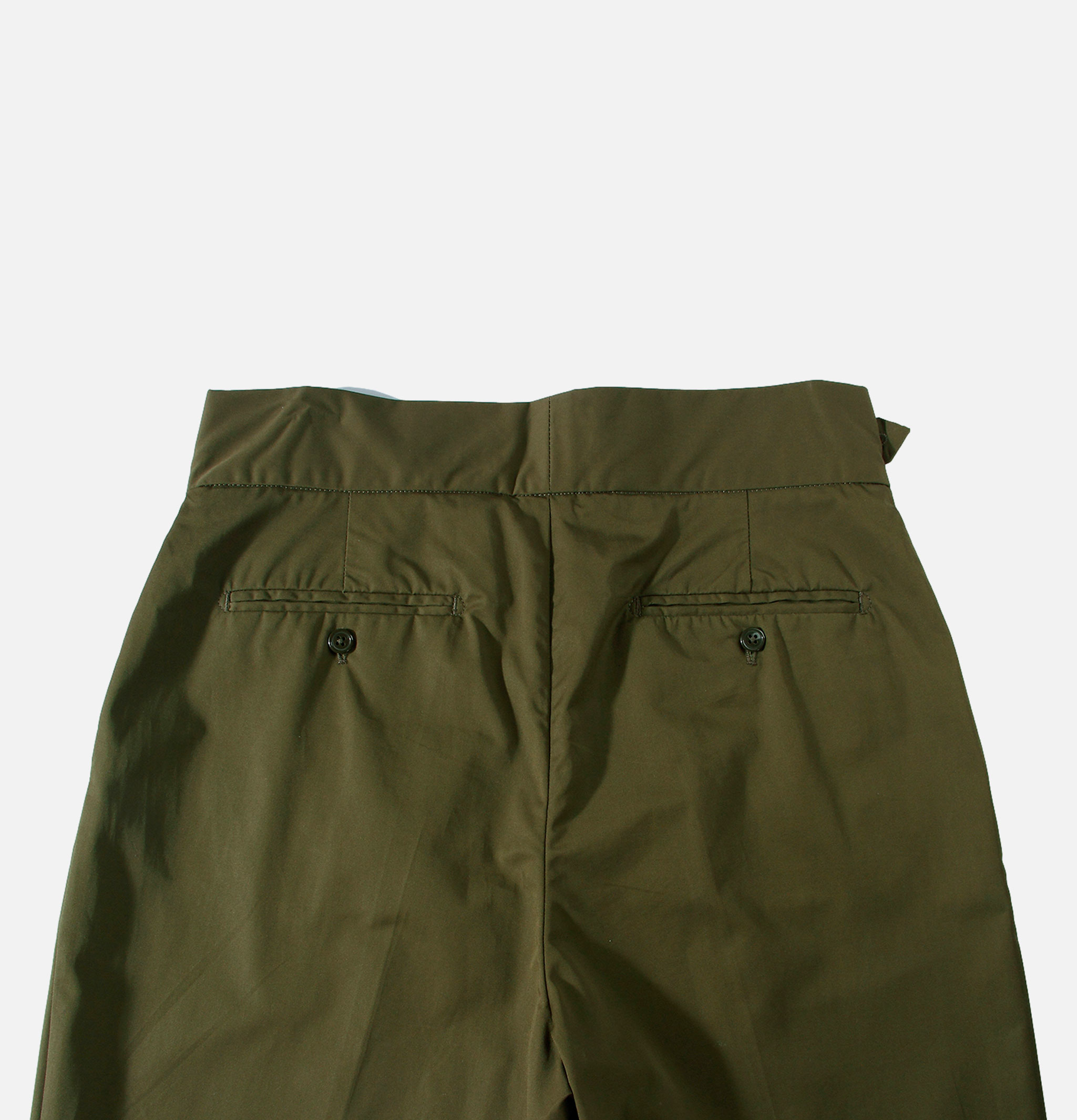 Standard Types Side button pants - ST004 Green