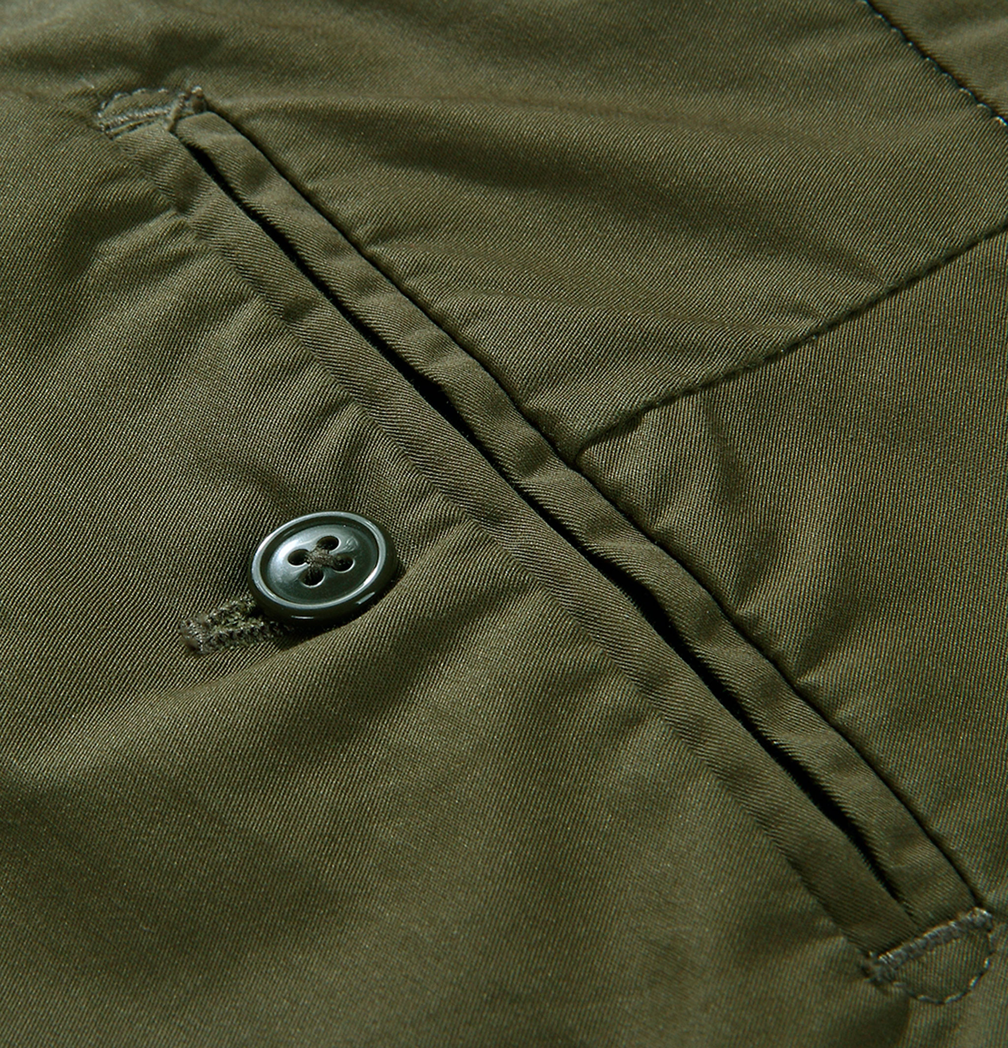 Standard Types Side button pants - ST004 Green