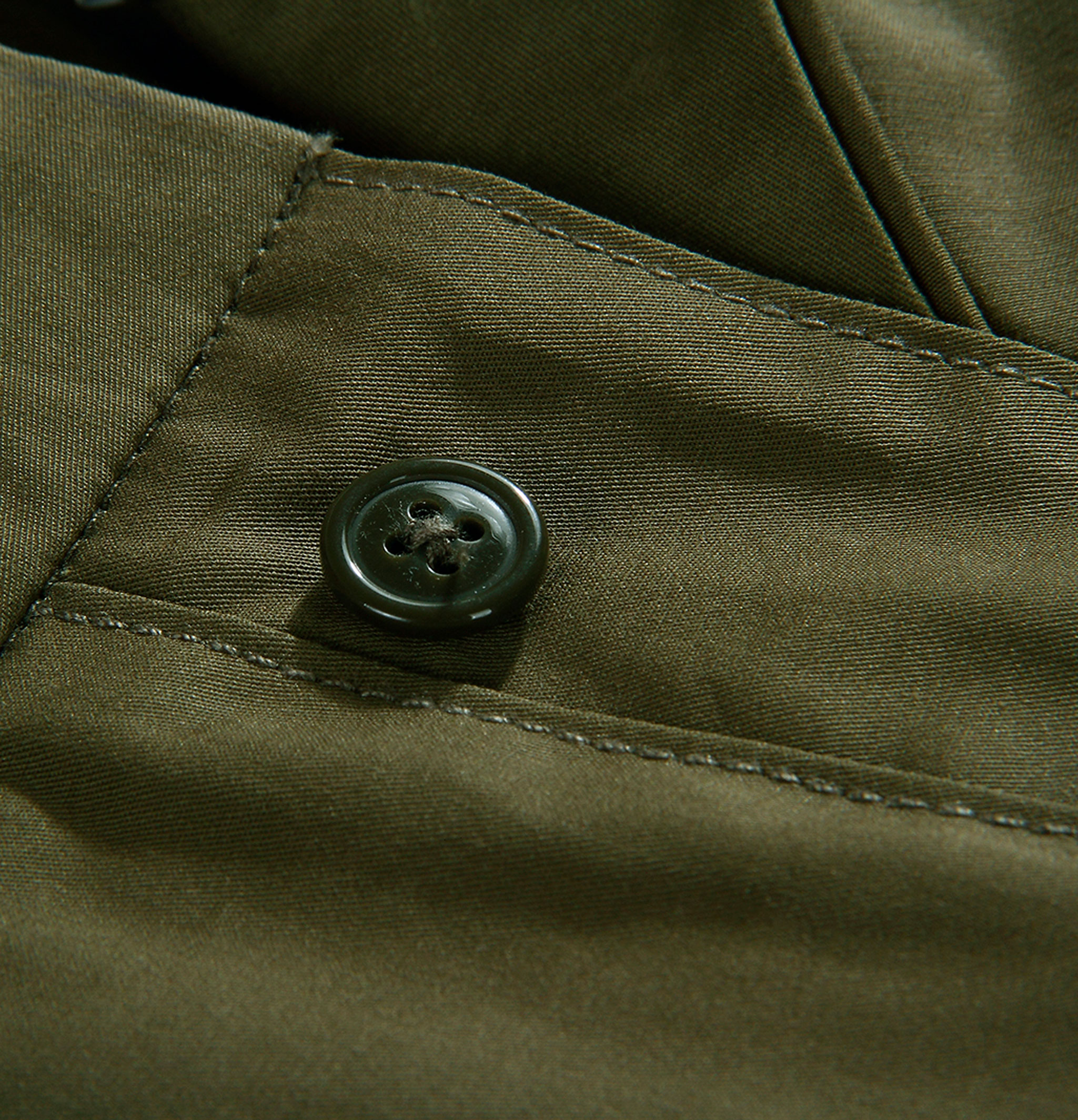Standard Types Side button pants - ST004 Green