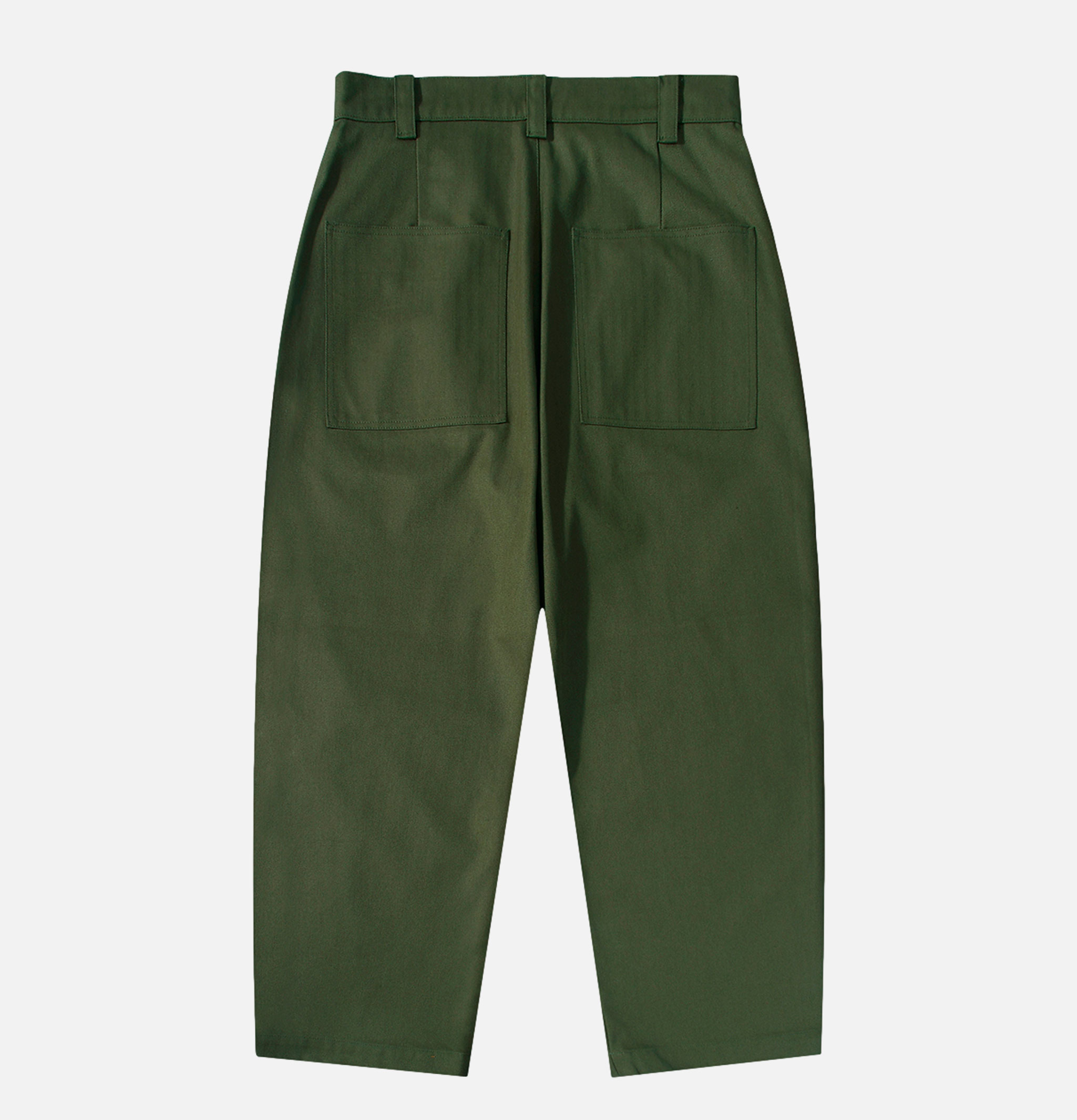 Standard Types Naval Button Trousers Green - ST048