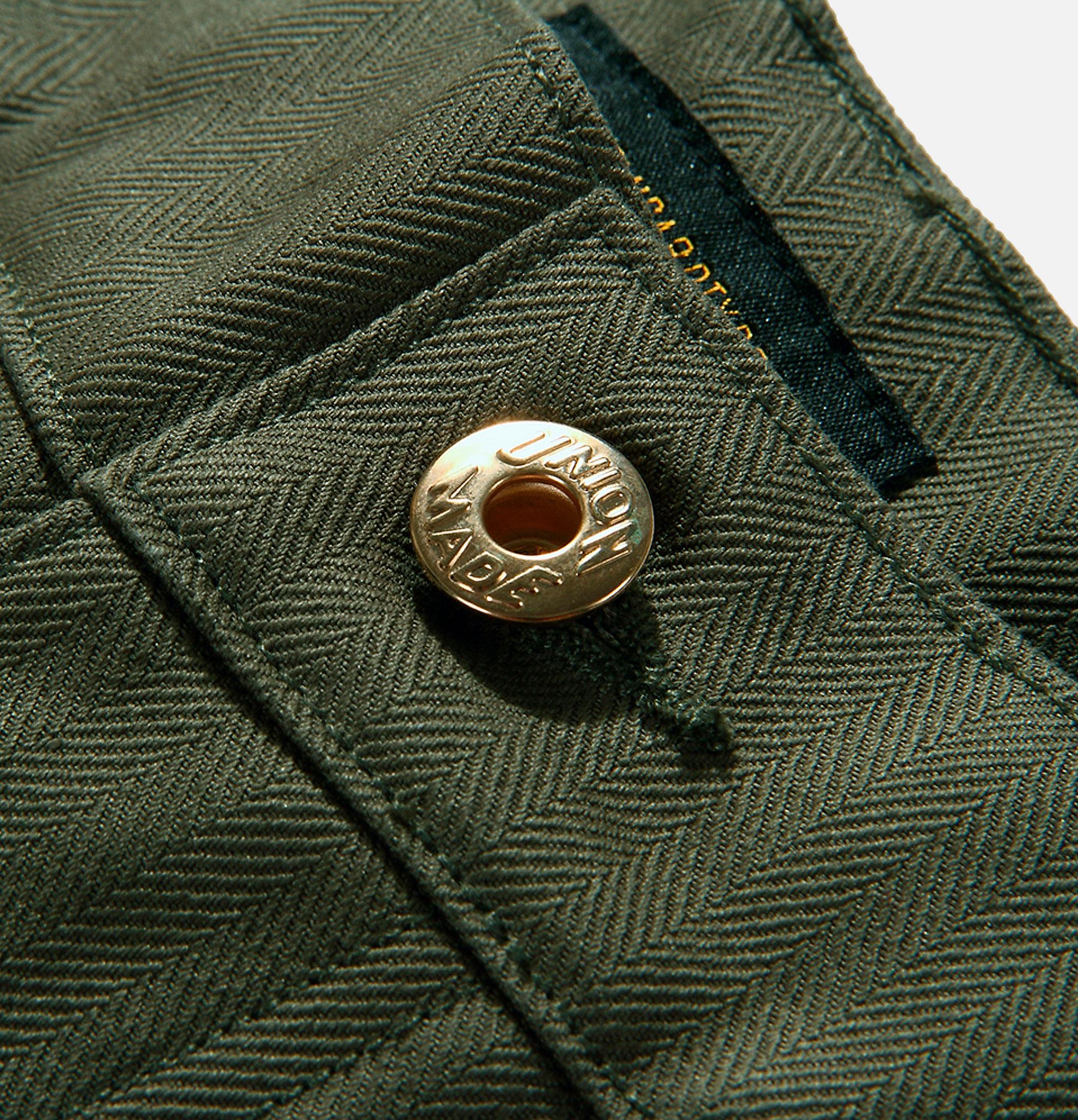 Standard Types Naval Button Trousers Green - ST048
