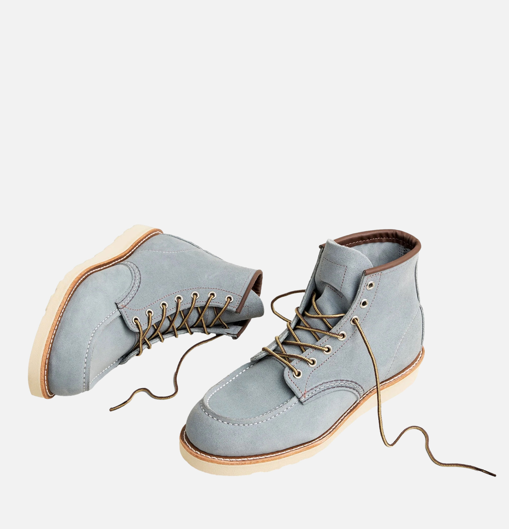 Red Wing 8800 Moc Toe Dusty Blue Abilen