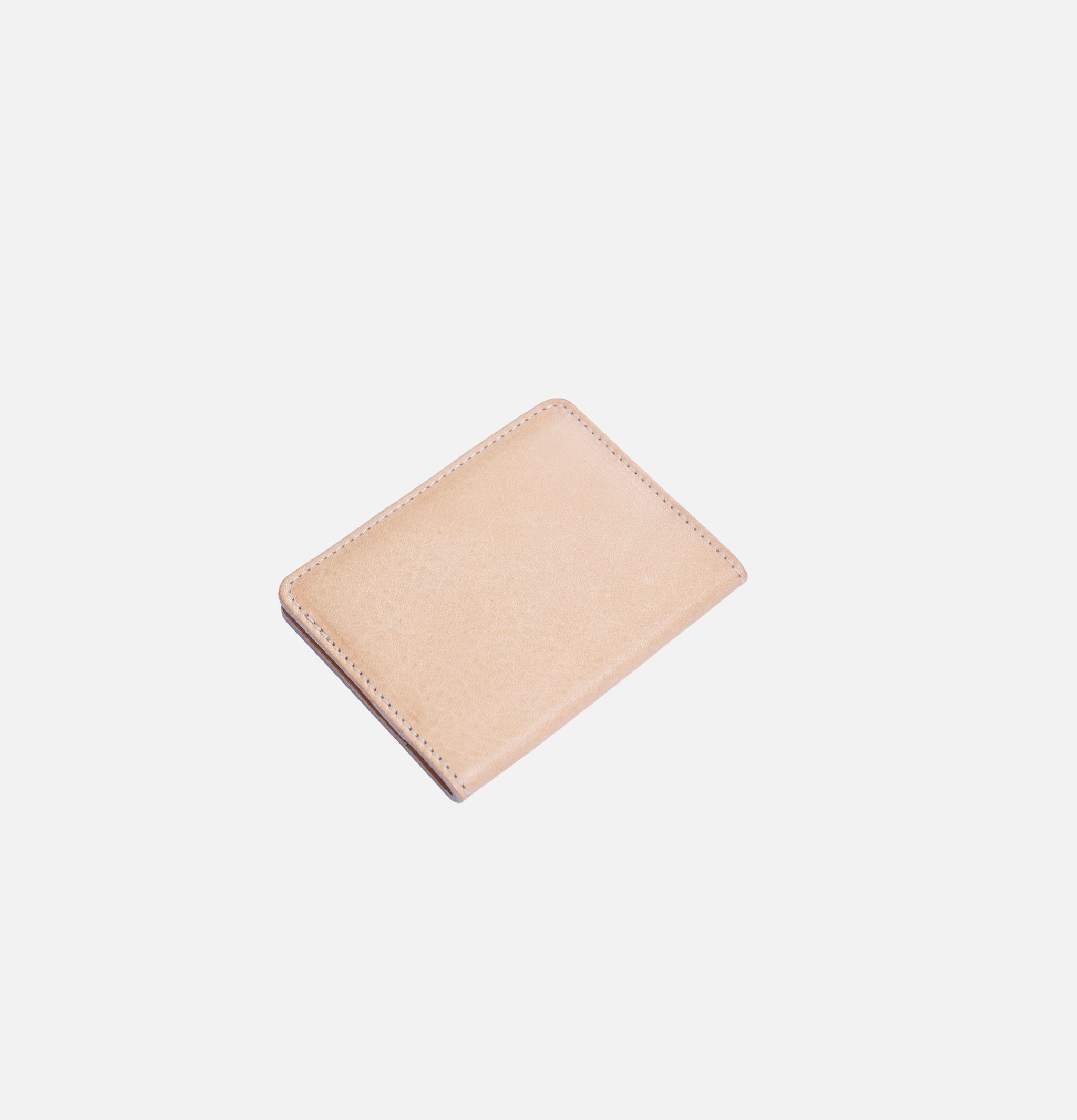 Il Bisonte Flip Card Case Natural