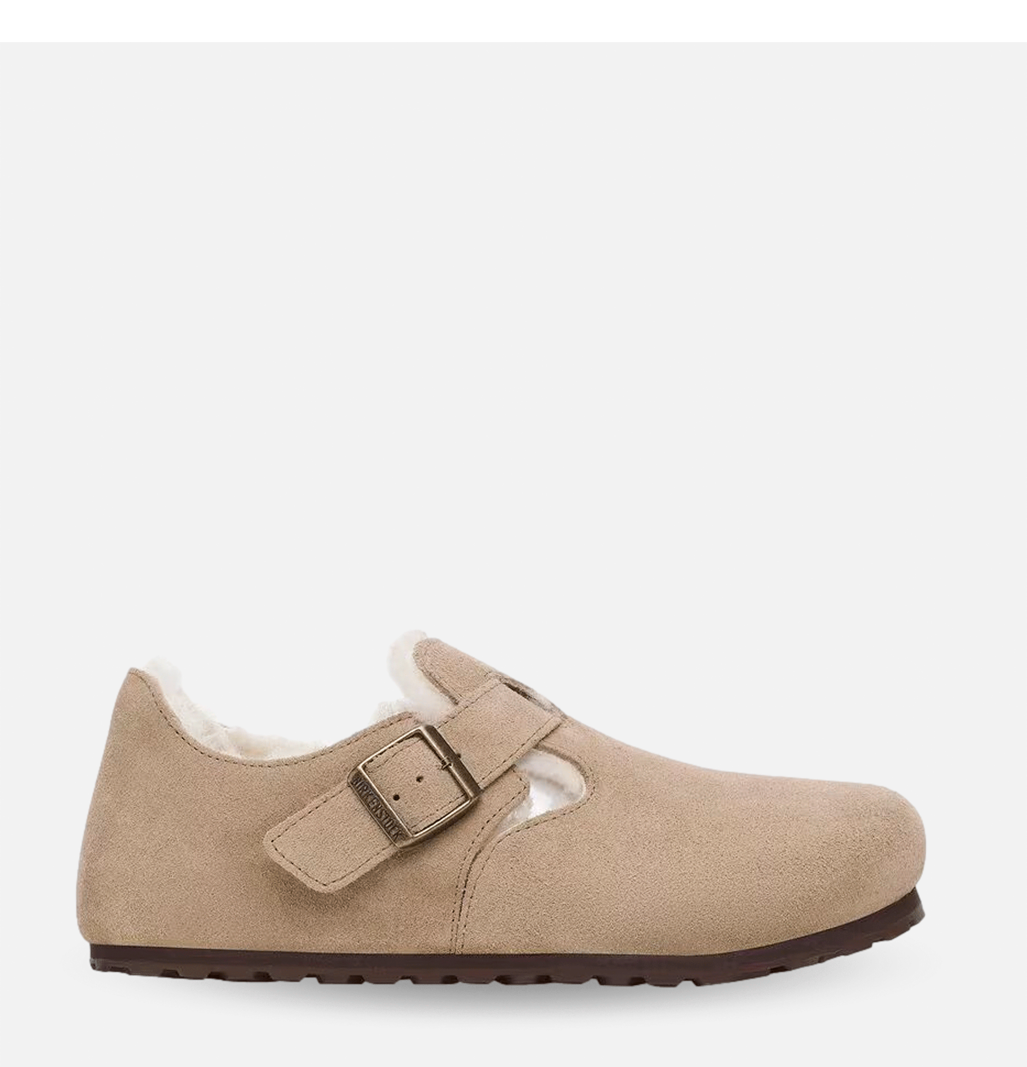 Birkenstock Shoes London Shearling Taupe