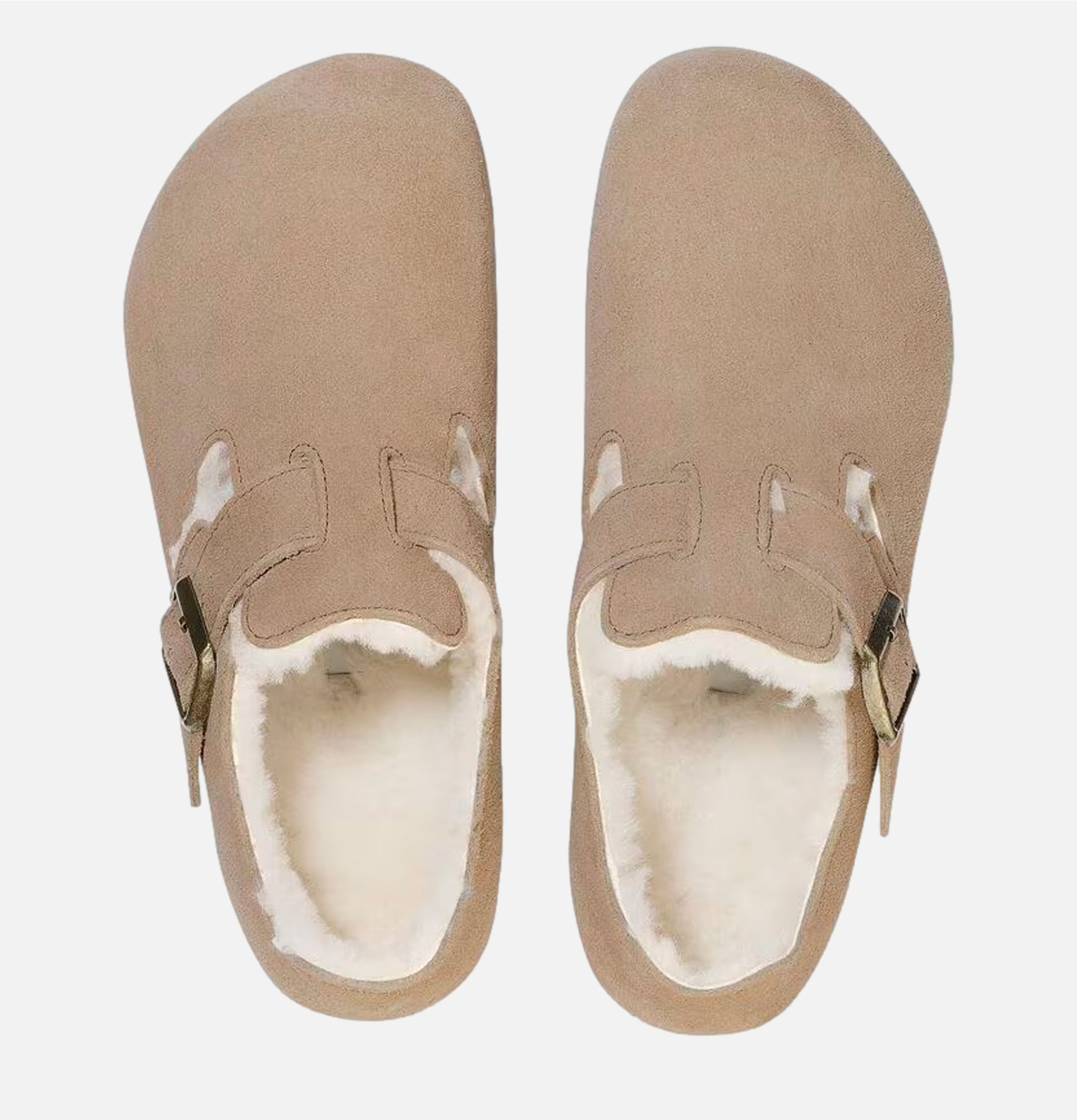 Birkenstock Shoes London Shearling Taupe