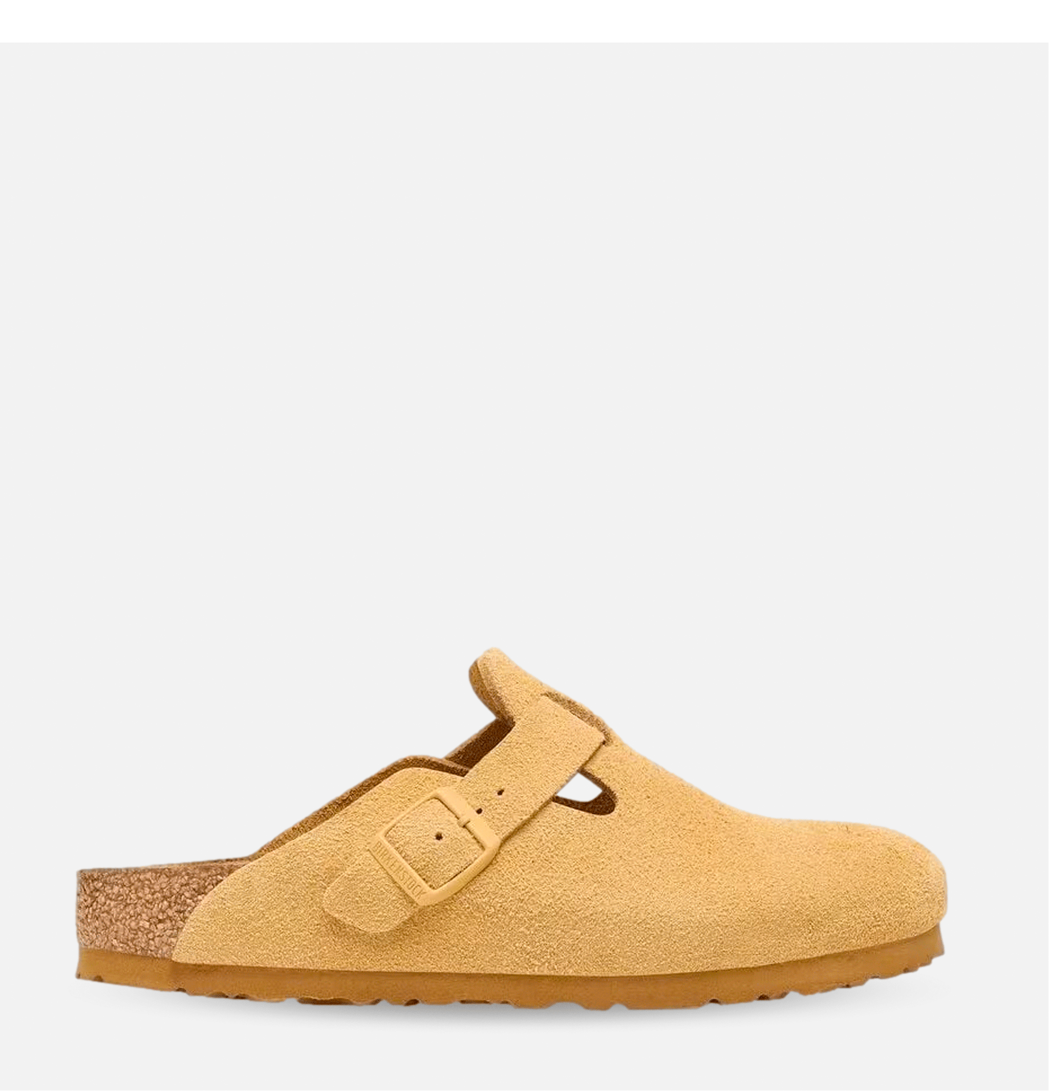 Birkenstock Shoes Boston Narrow Latte