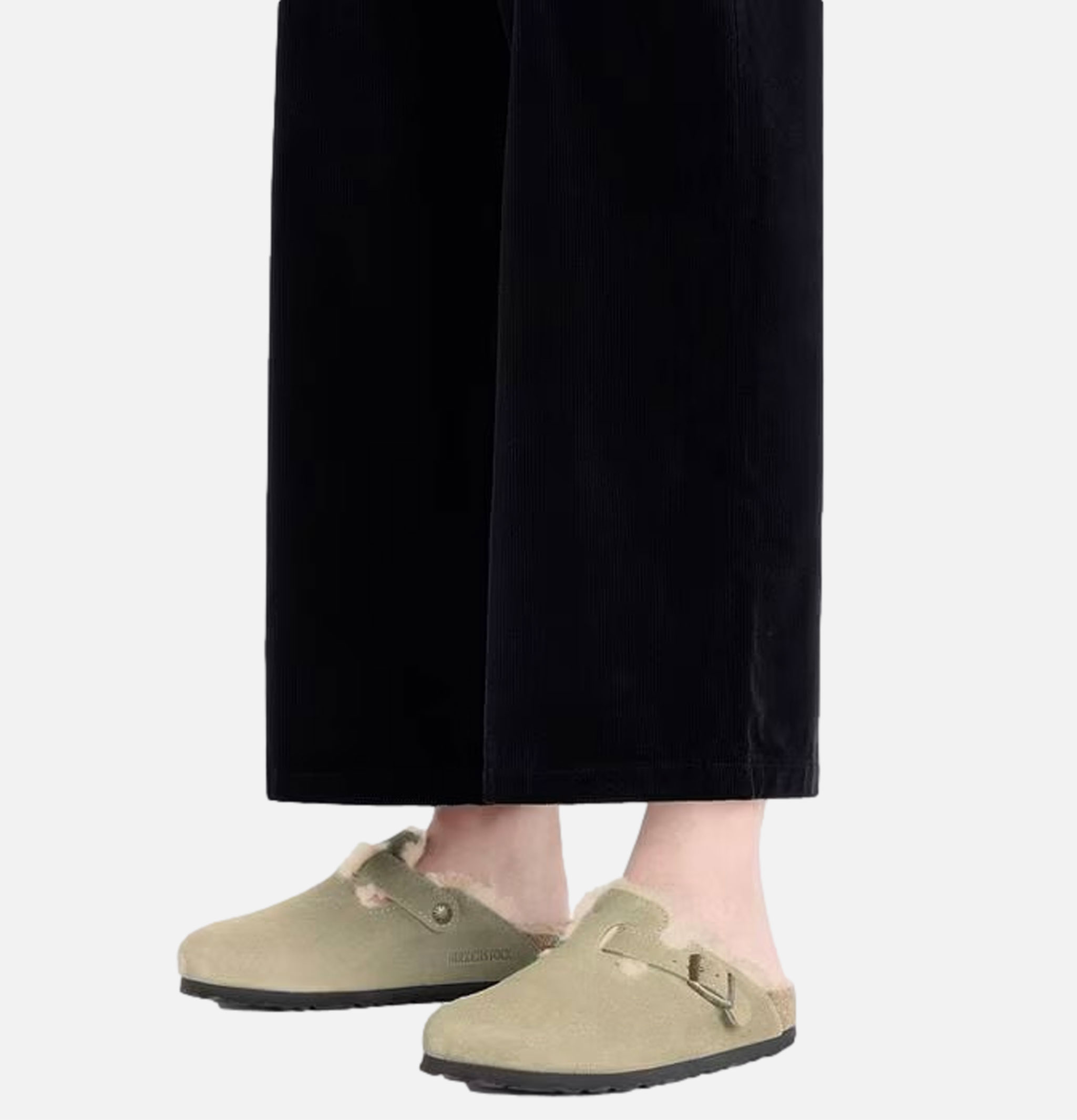 Birkenstock Boston Shearling Regular Taupe