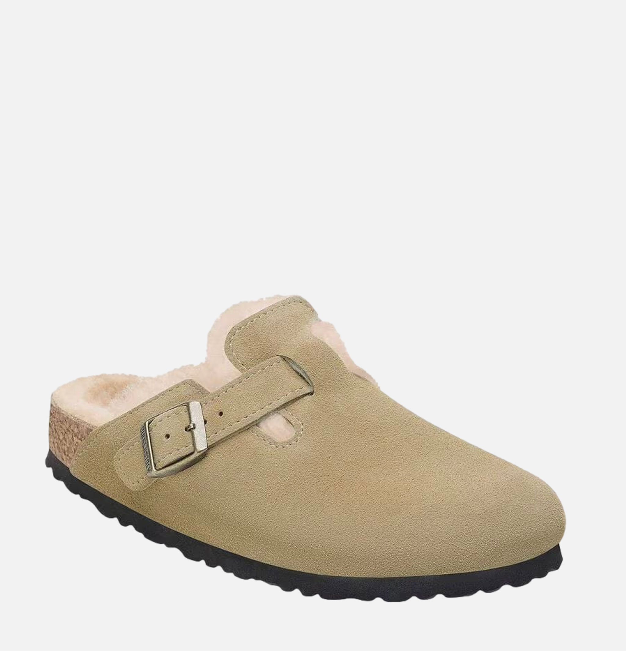 Birkenstock Boston Shearling Regular Taupe