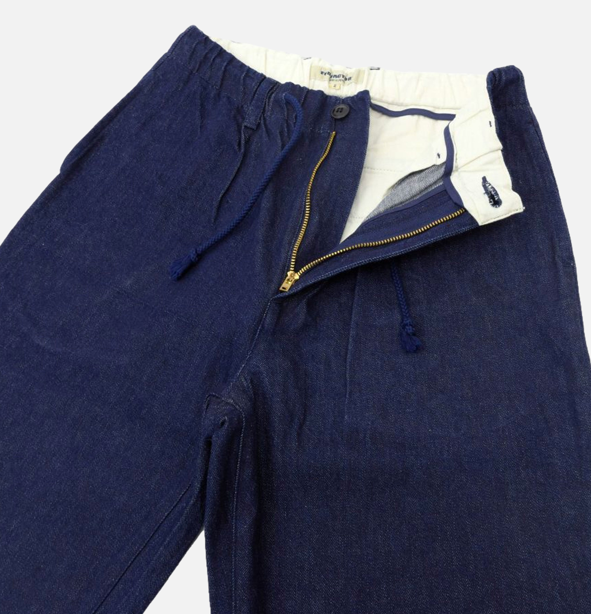 Fob Factory Denim Track Pant F0508 One Wash