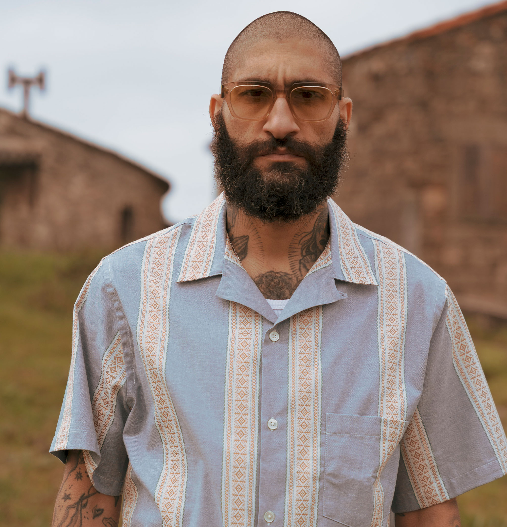 Portuguese Flannel Melissa Blue Shirt