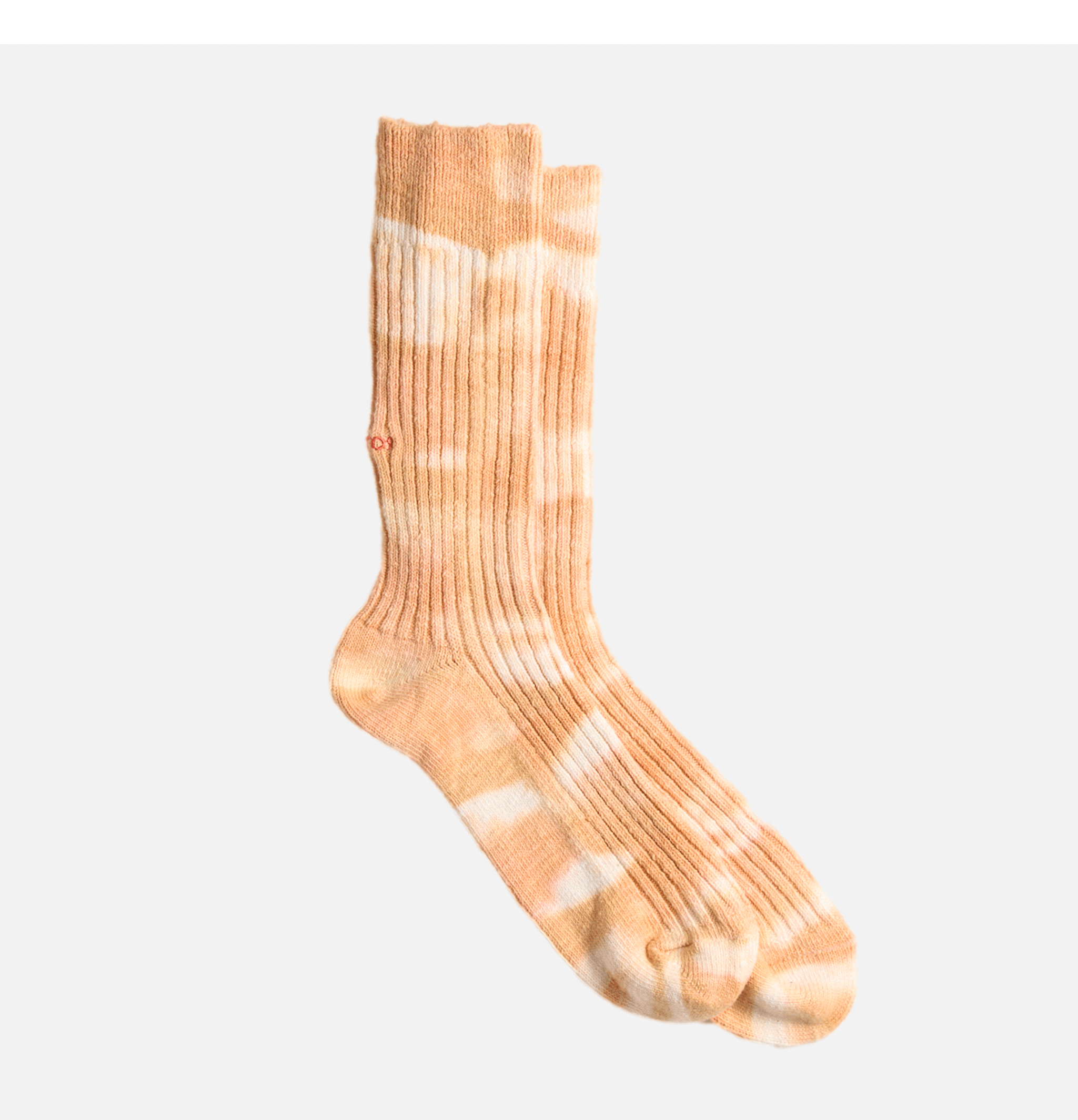 Rototo Socks Tie Dye Ribbed Sunrise