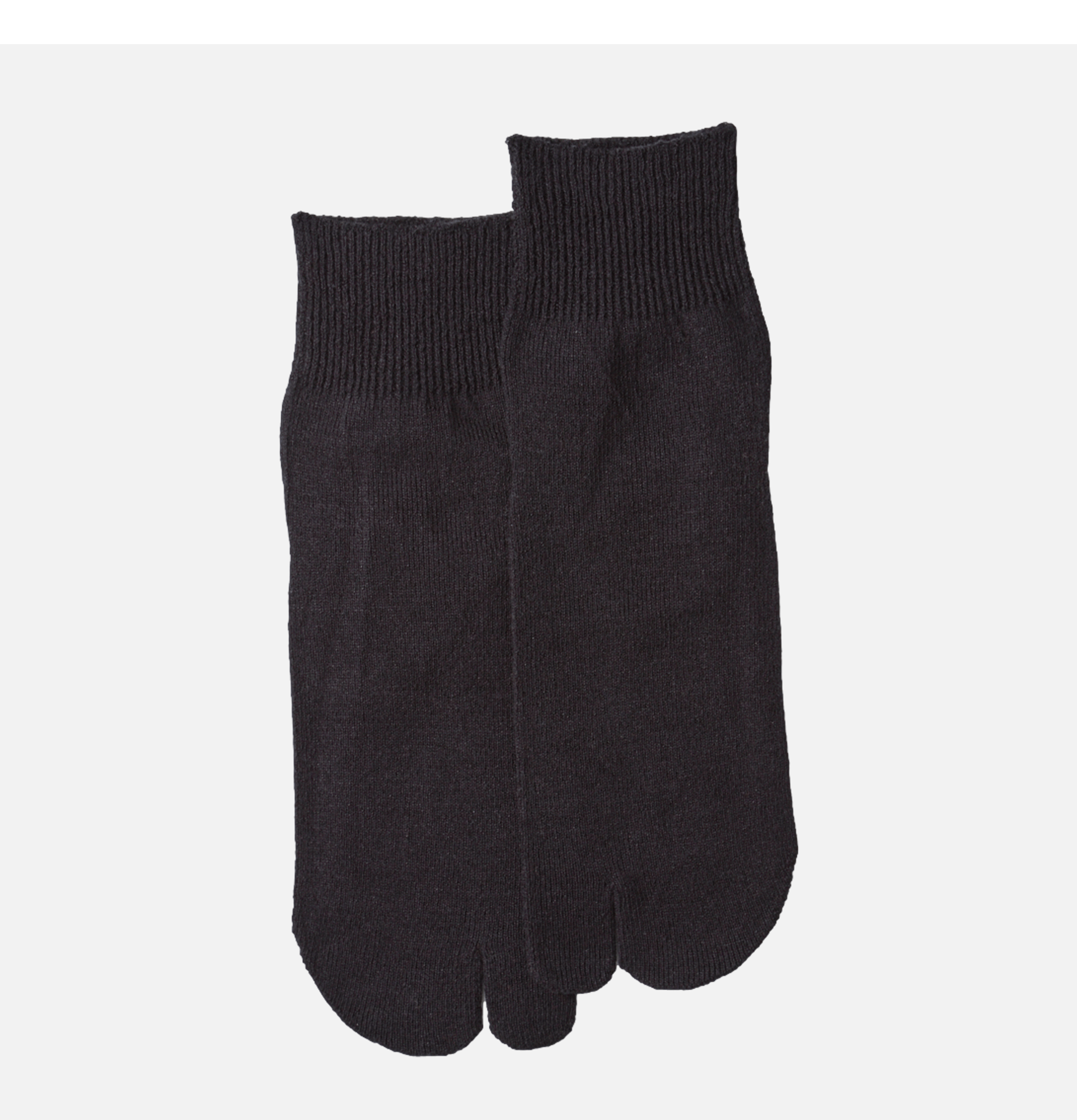 Rototo Chaussettes Tabi Black