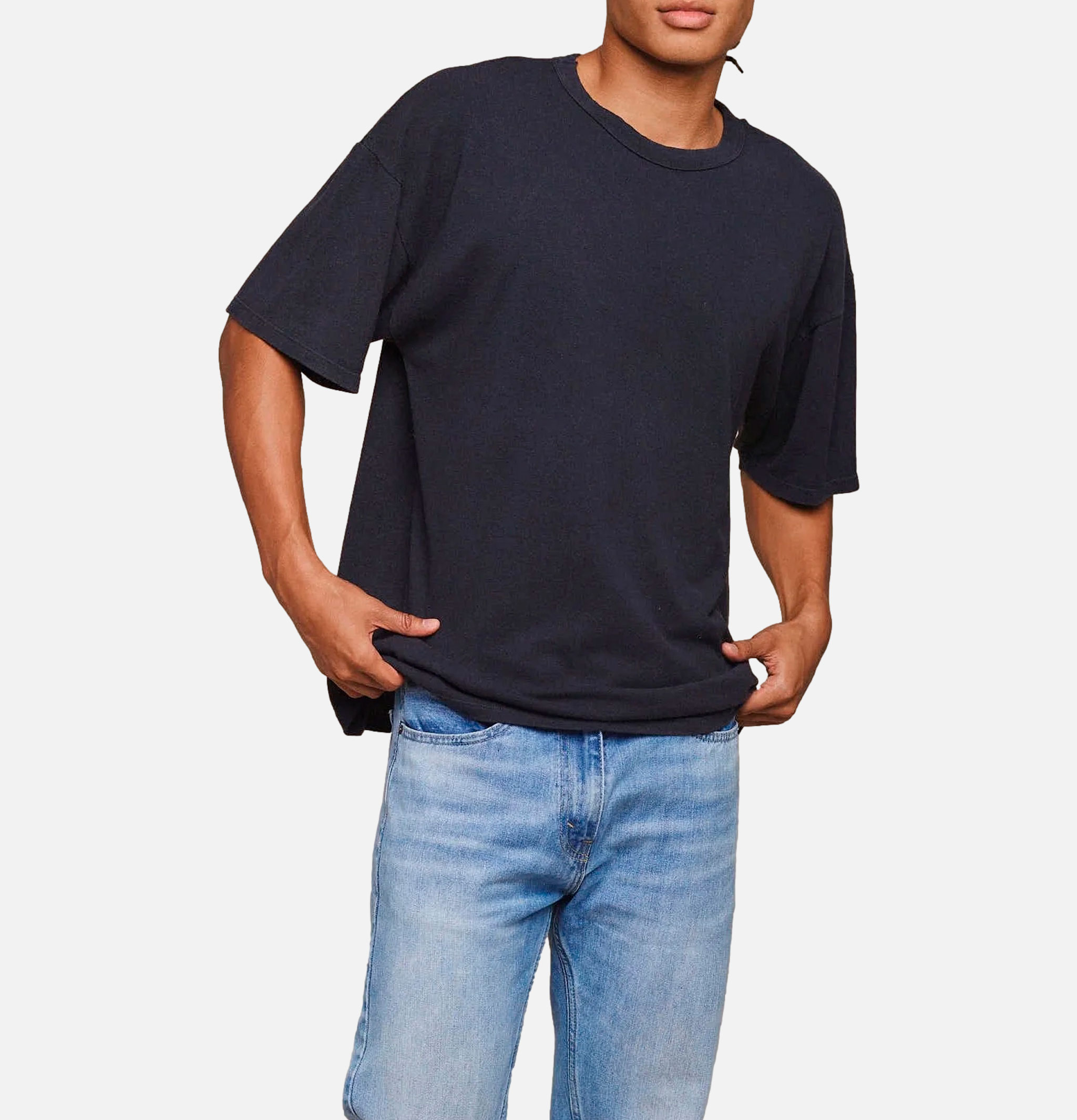 Jungmaven T-Shirt Vernon Oversized Tee Black