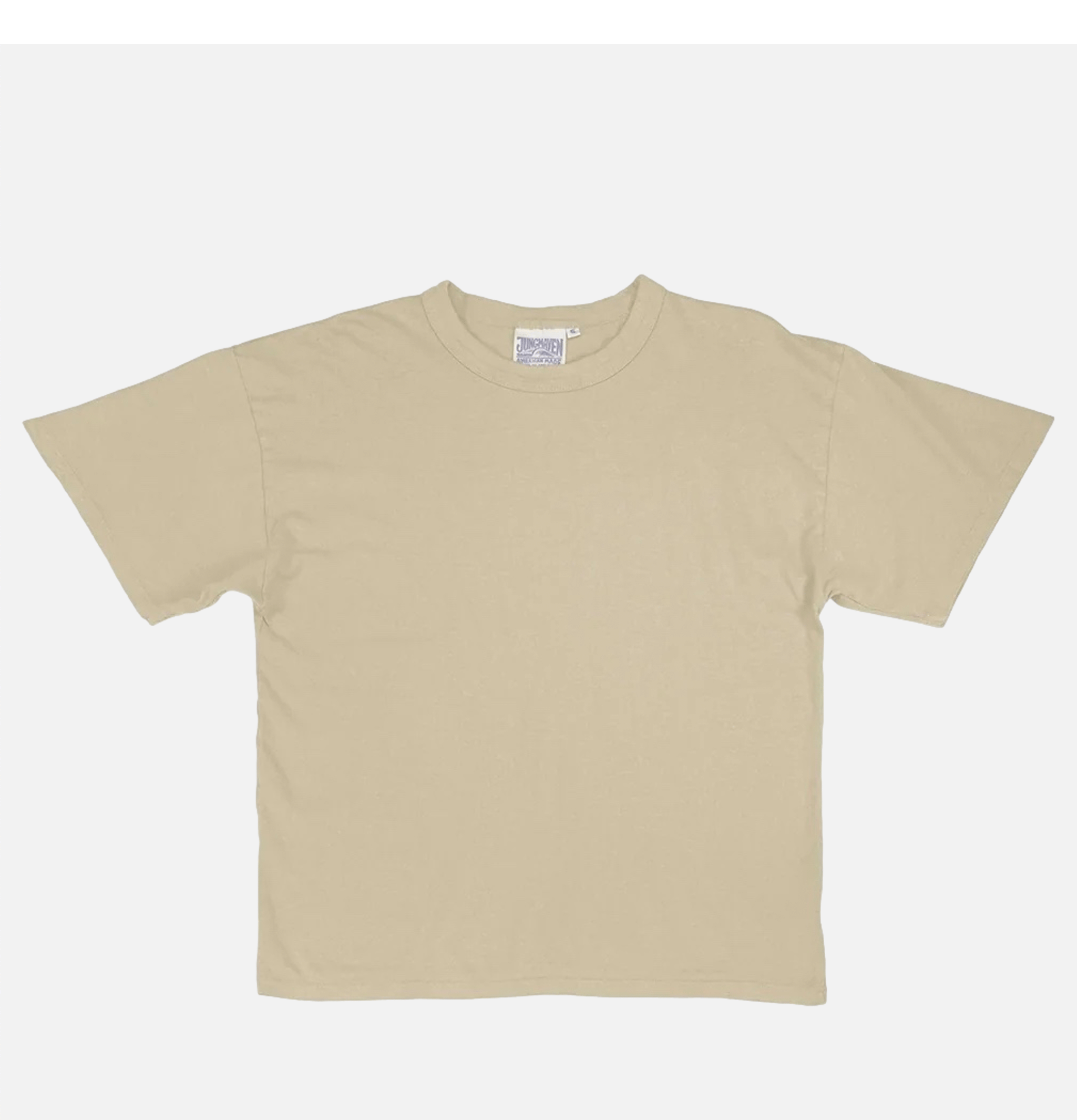 Jungmaven T-Shirt Vernon Oversized Tee Desert Khaki
