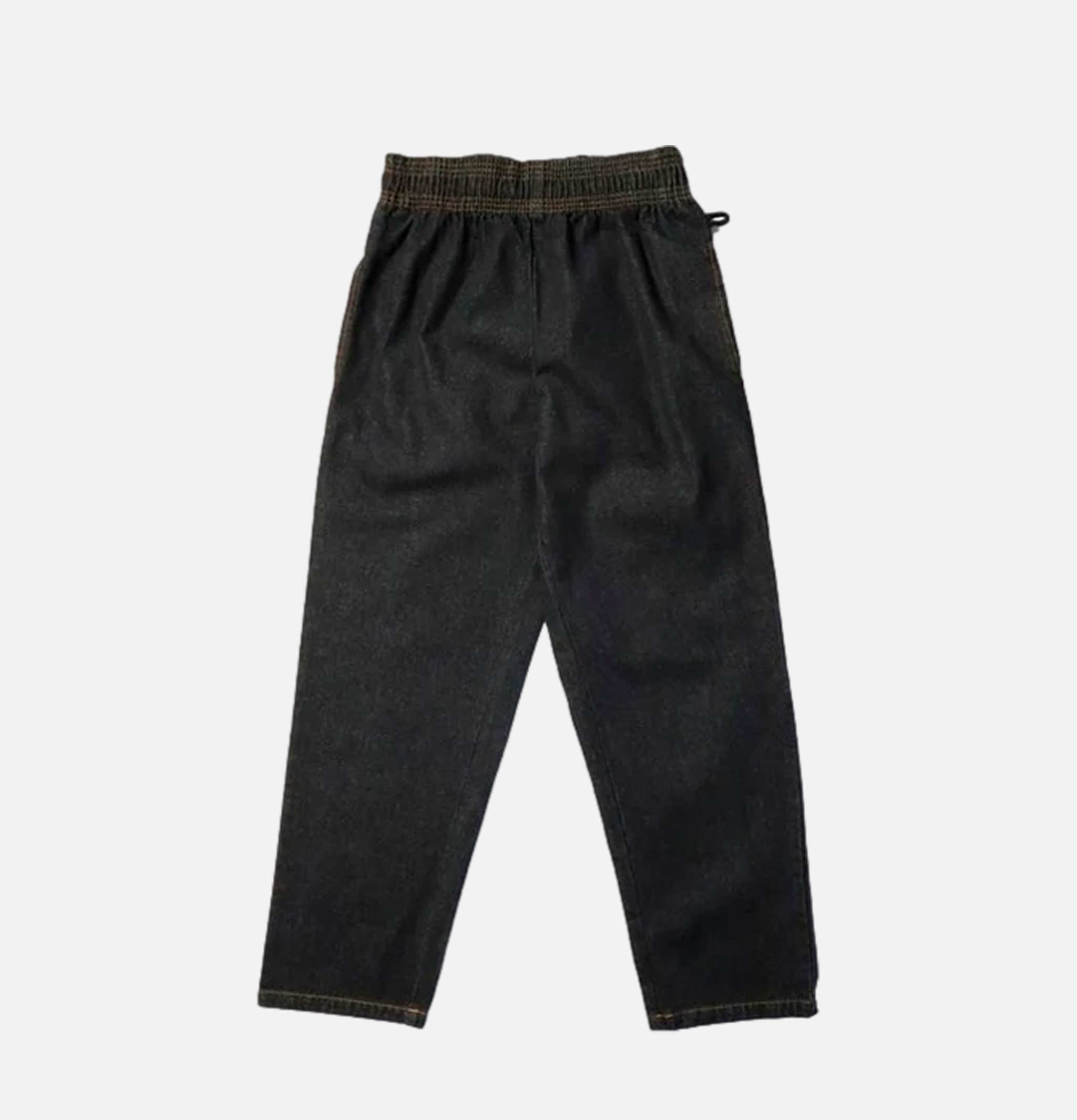 Cookman Chef Pant Semiwide Denim Black