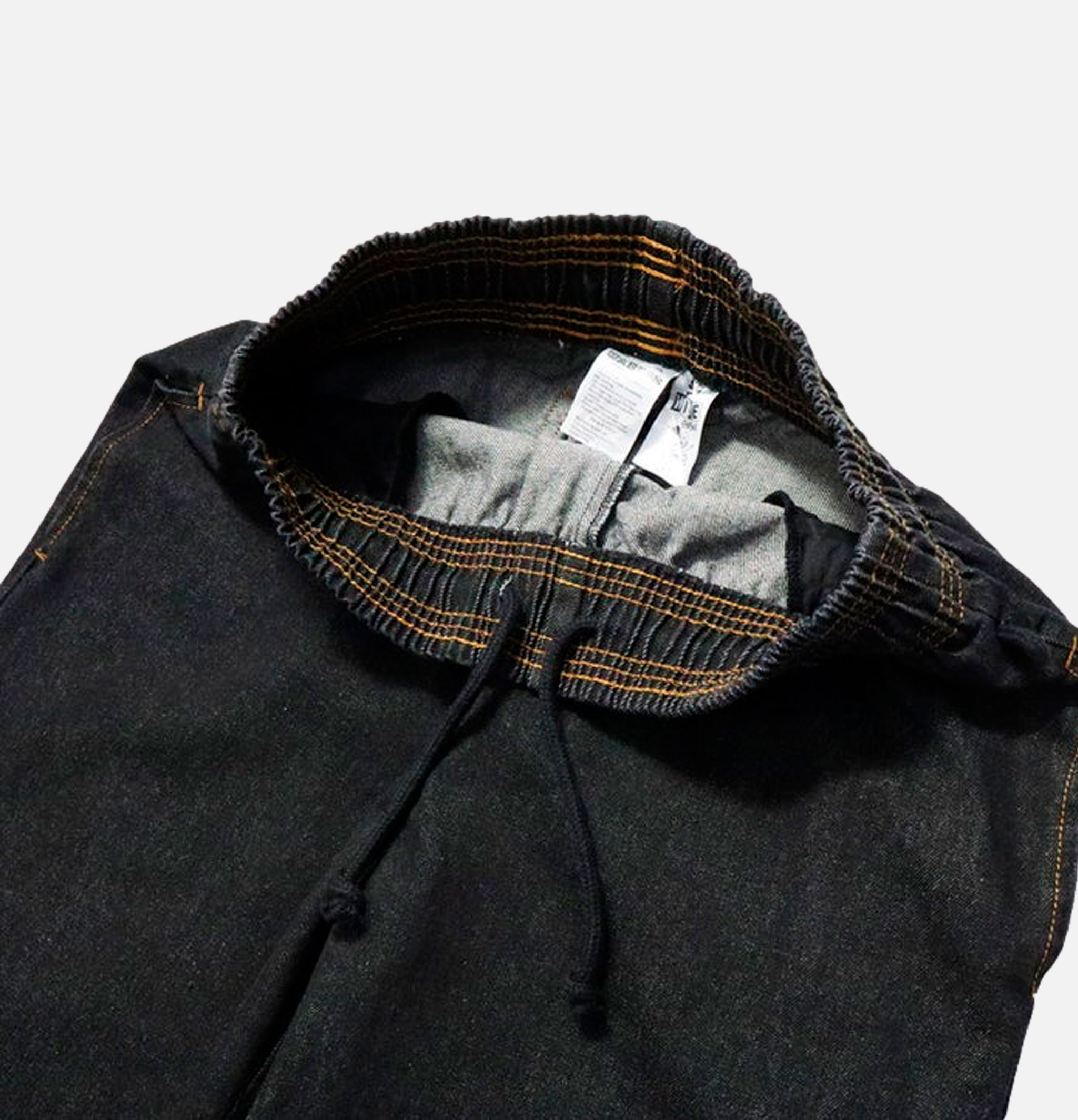 Cookman Chef Pant Semiwide Denim Black