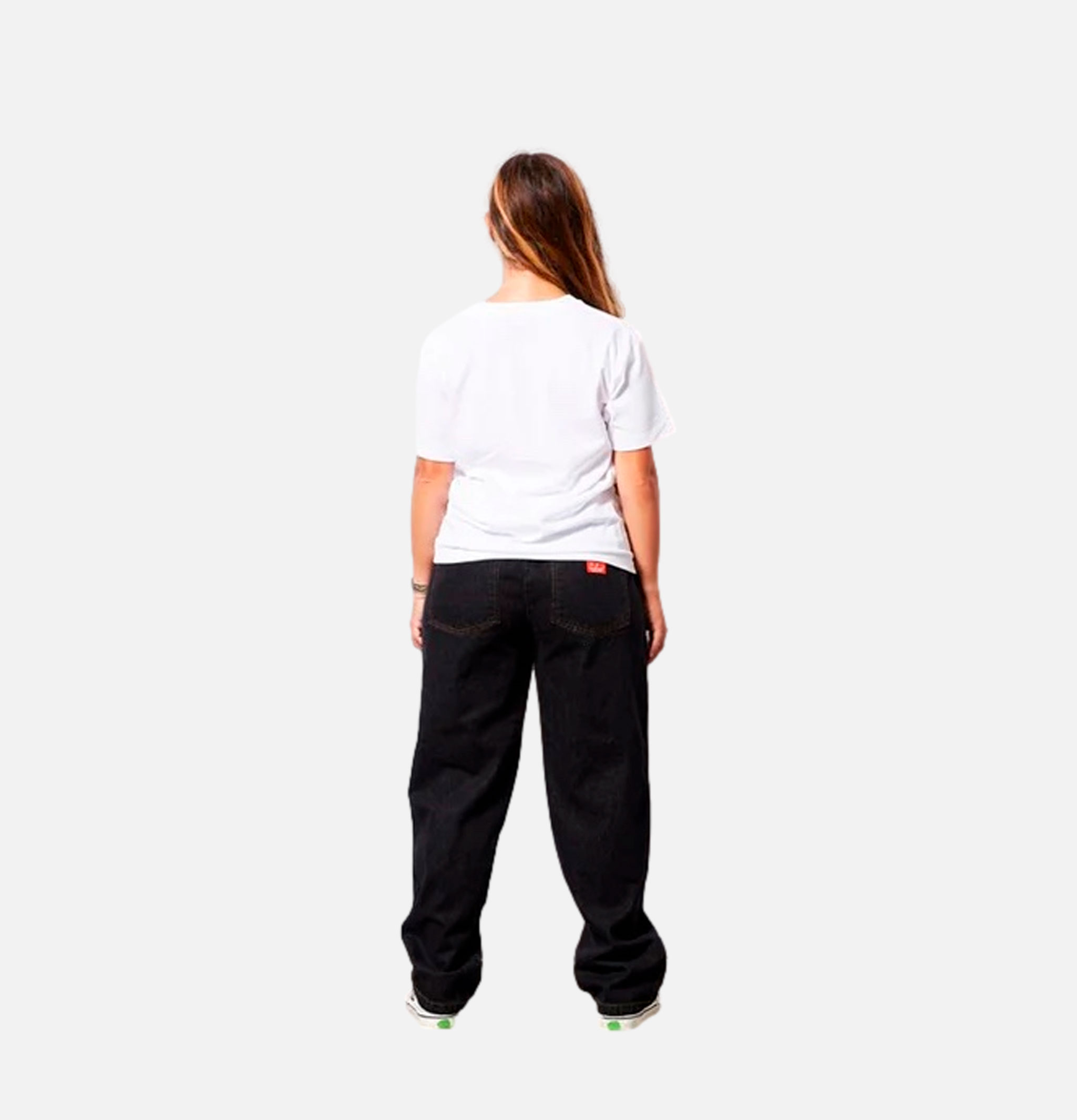 Cookman Chef Pant Semiwide Denim Black