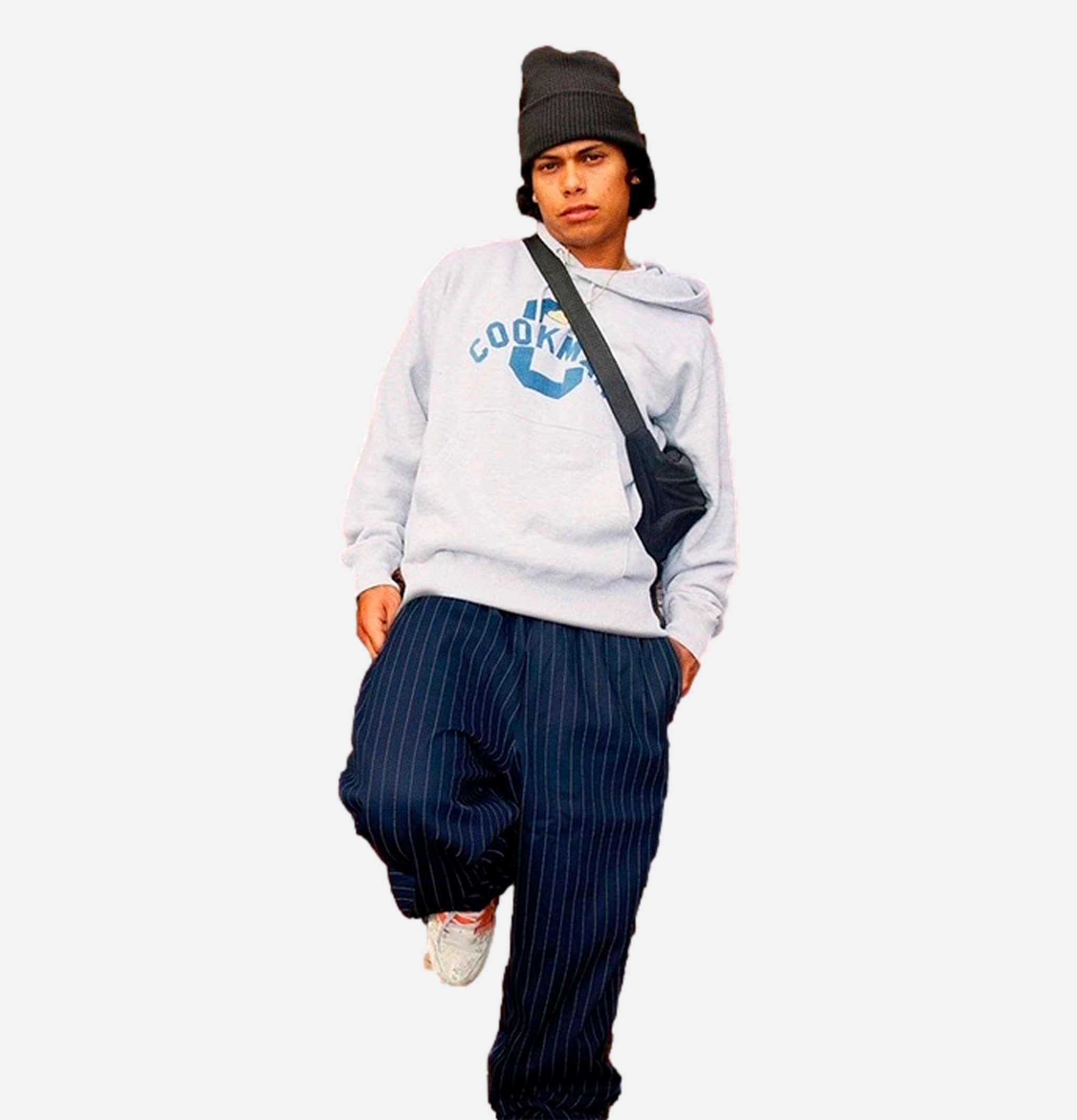 Cookman Chef Pant Pin Stripe Navy