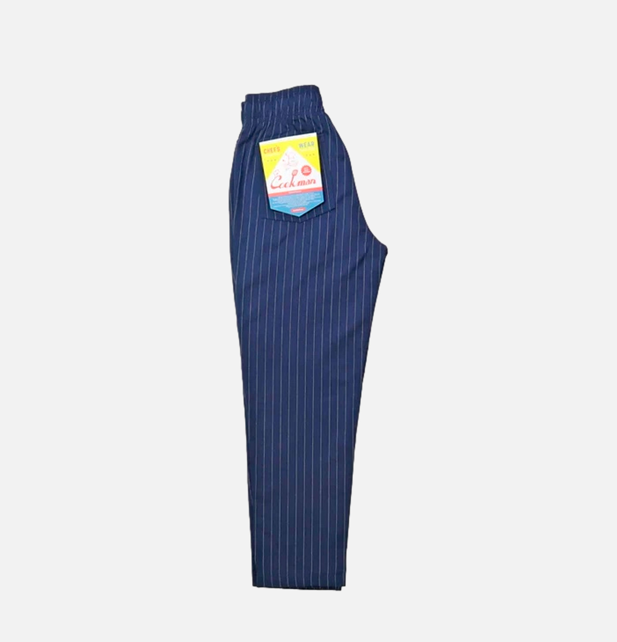 Cookman Chef Pant Pin Stripe Navy