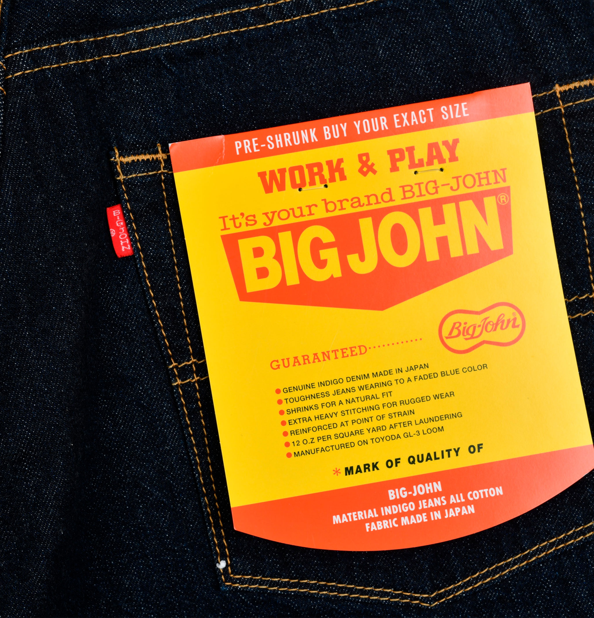 Big John Jeans M102sl Indigo