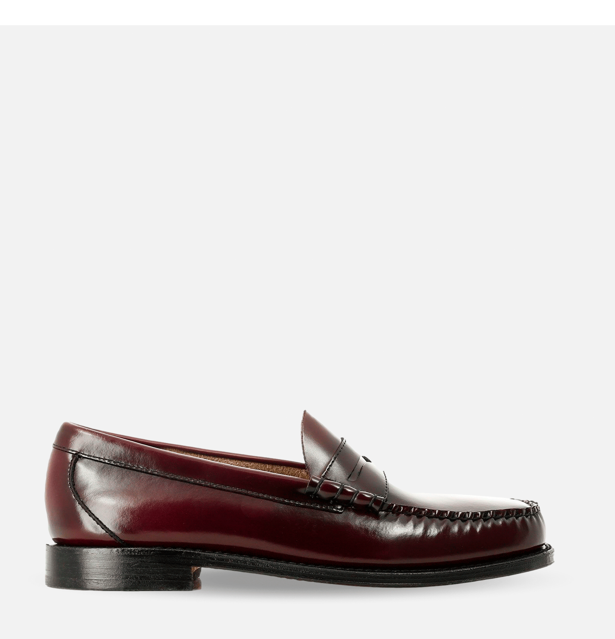 G.H Bass Moccasins Weejuns Penny Loafer Wine