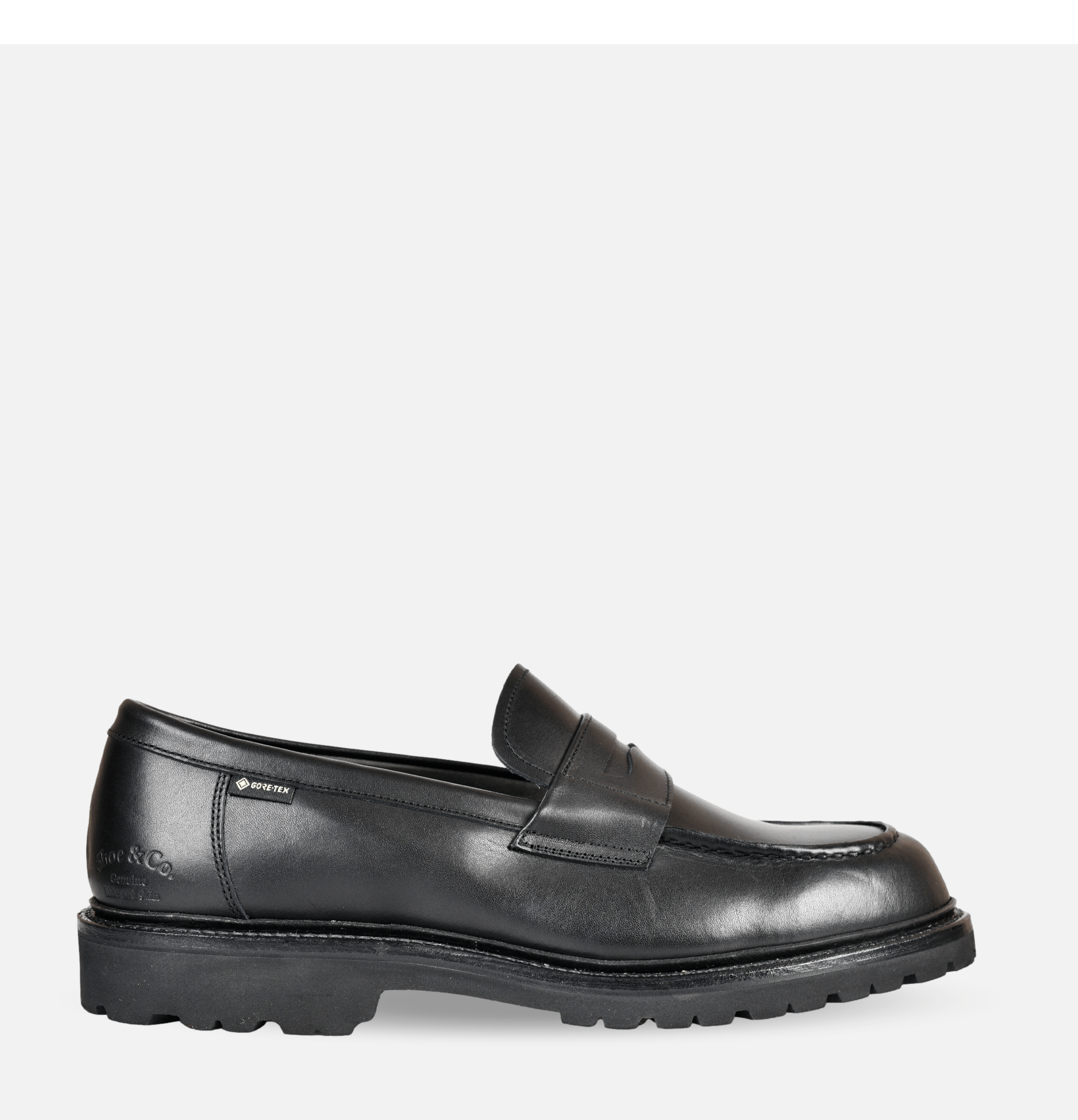 Regal Shoe & Co x Royalcheese Paris Loafers Gortex Black