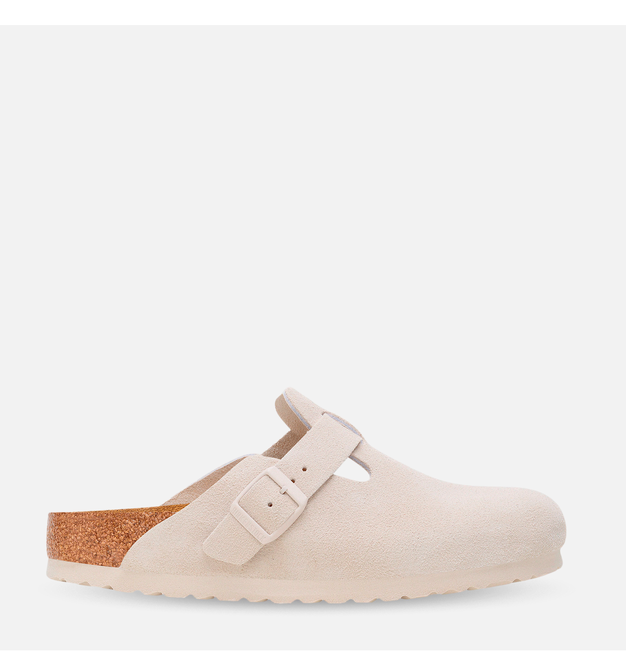 Birkenstock Mules Boston Narrow AntWhite