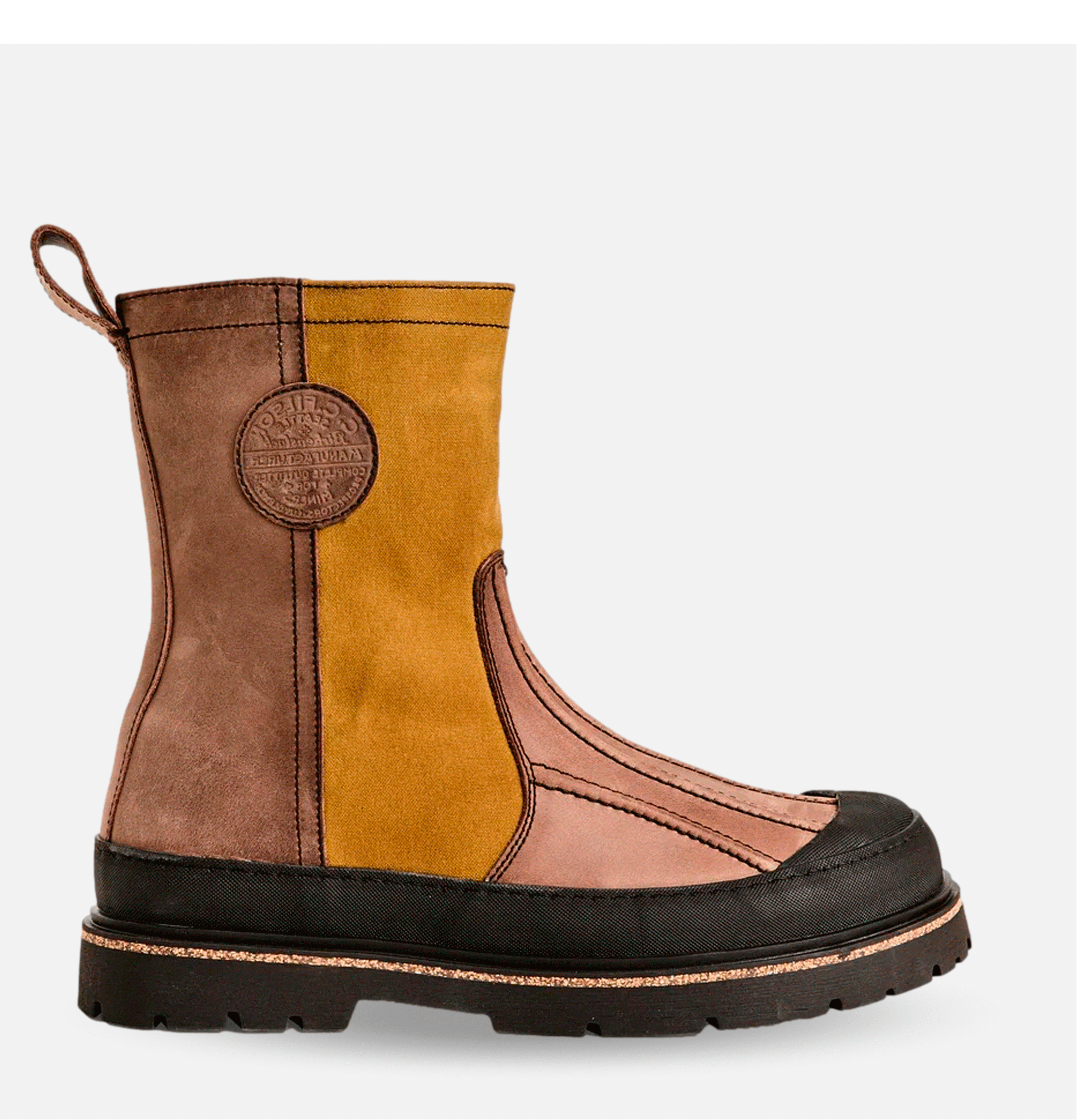 Birkenstock X Filson Skykomish Tin Cloth Boot Tan